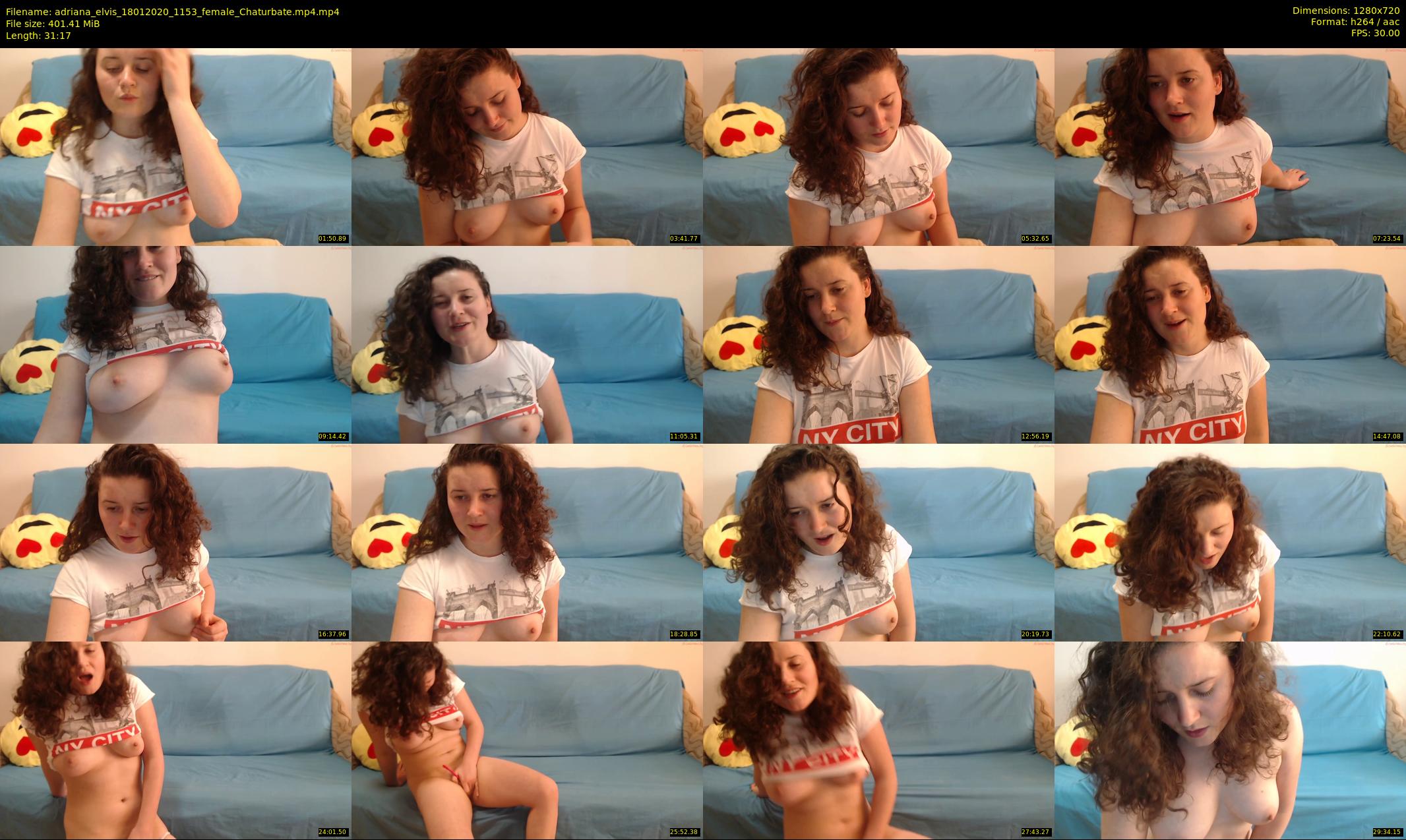 adriana_elvis — 32 minute Chaturbate couple cam show recording, 720p, Jan 18, 2020