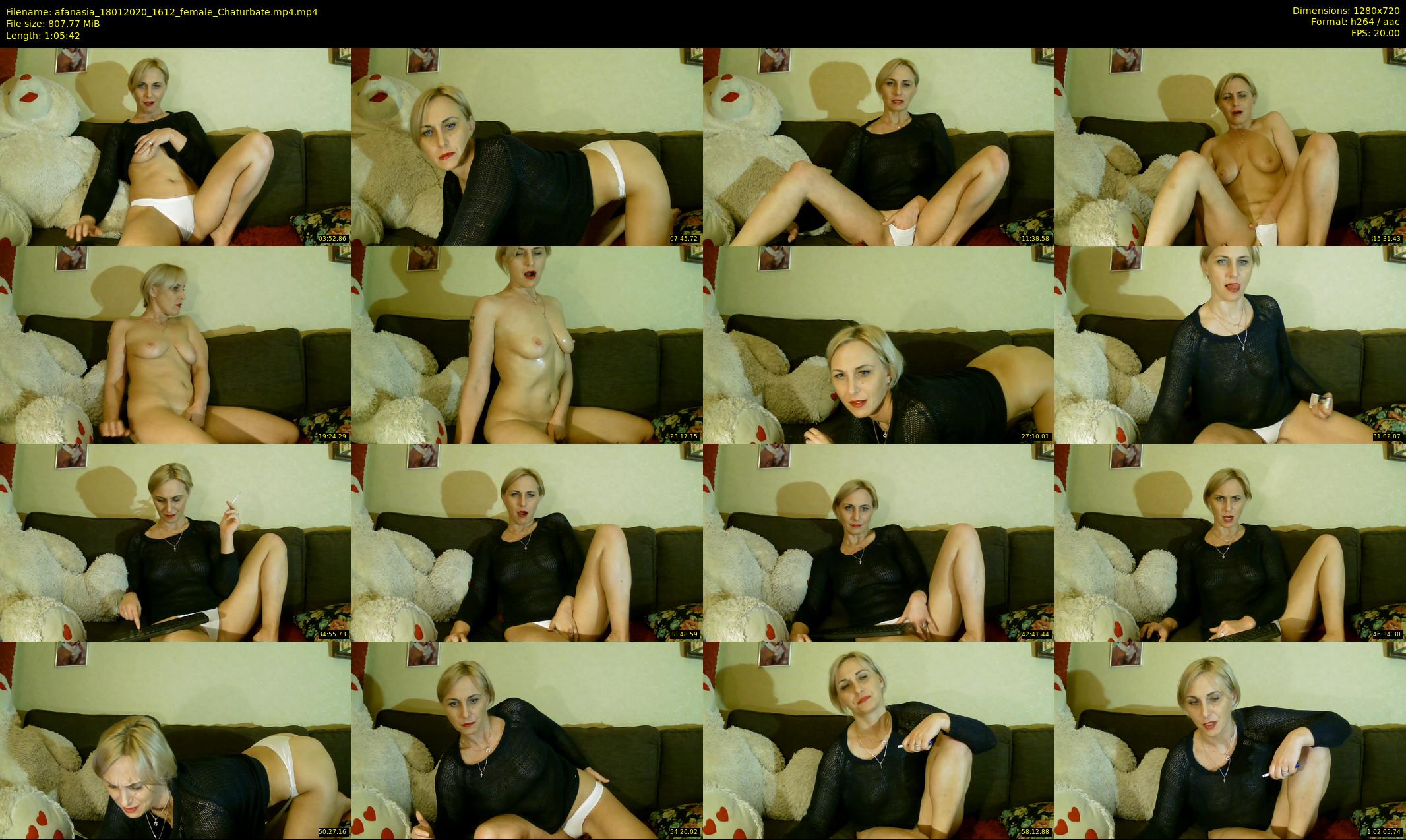 afanasia — 66 minute Chaturbate female cam show recording, 720p, Jan 18, 2020