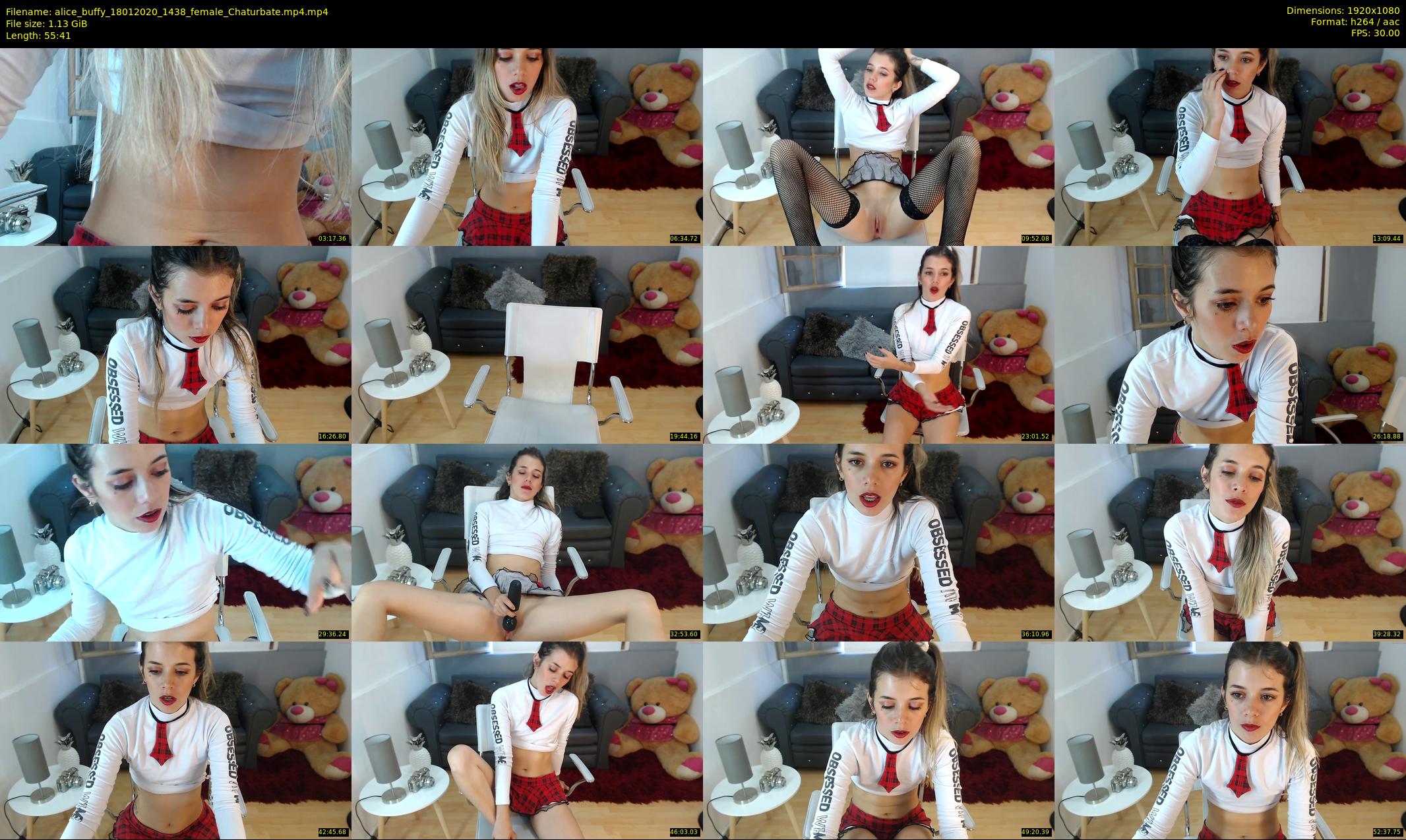 alice_buffy — 56 minute Chaturbate female cam show recording, 1080p, Jan 18, 2020