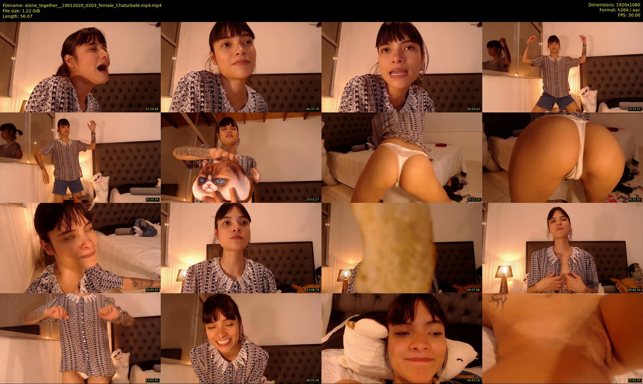 alone_together_ — 57 minute Chaturbate female cam show recording, 1080p, Jan 19, 2020