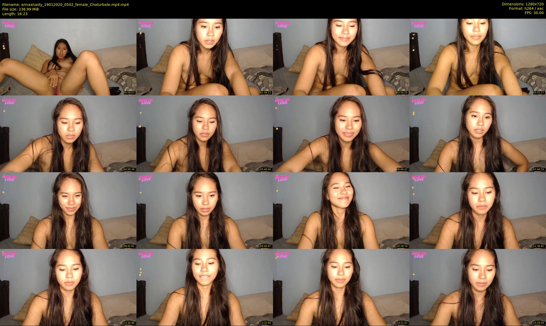 annaxnasty — 17 minute Chaturbate female cam show recording, 720p, Jan 19, 2020