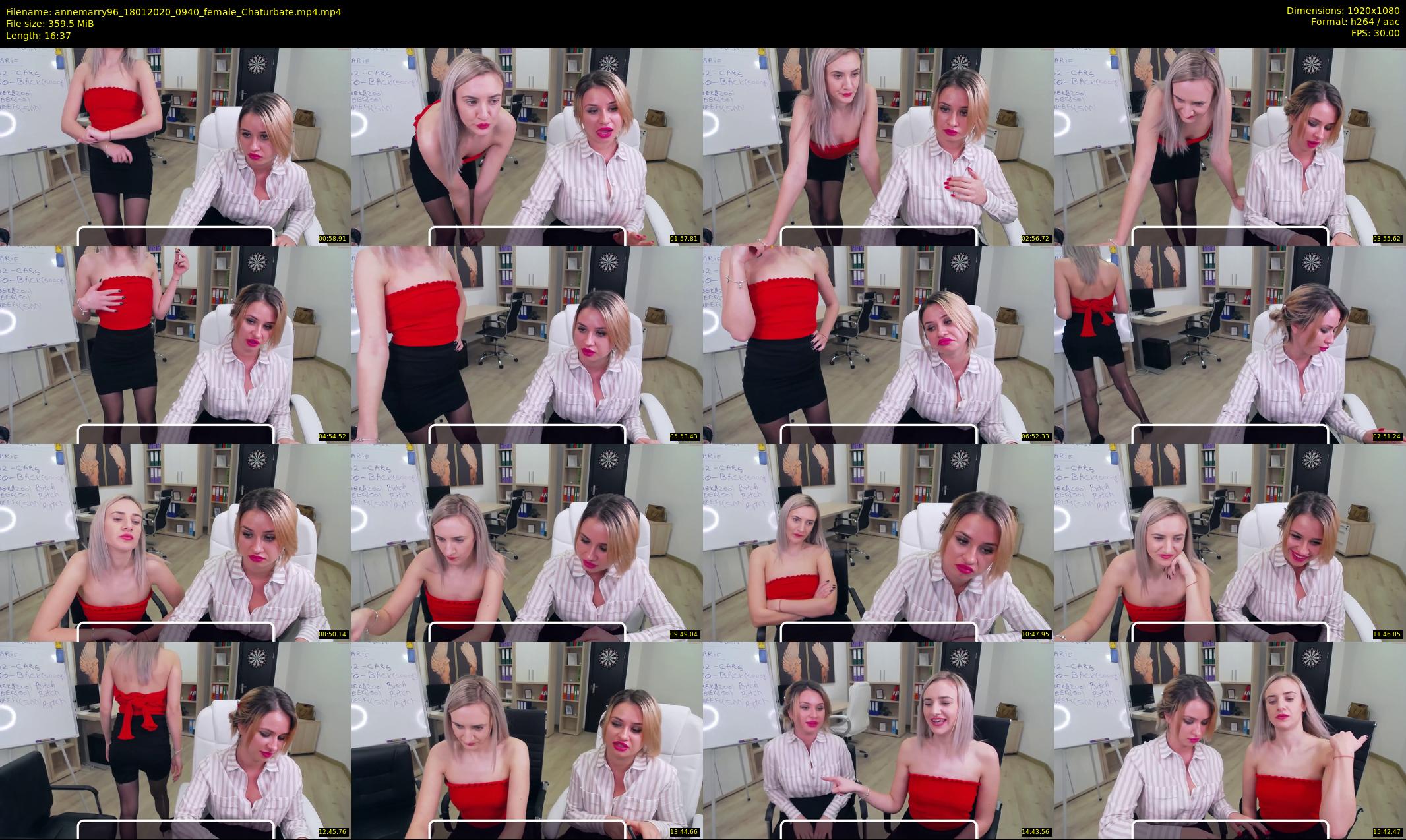 annemarry96 — 17 minute Chaturbate female cam show recording, 1080p, Jan 18, 2020