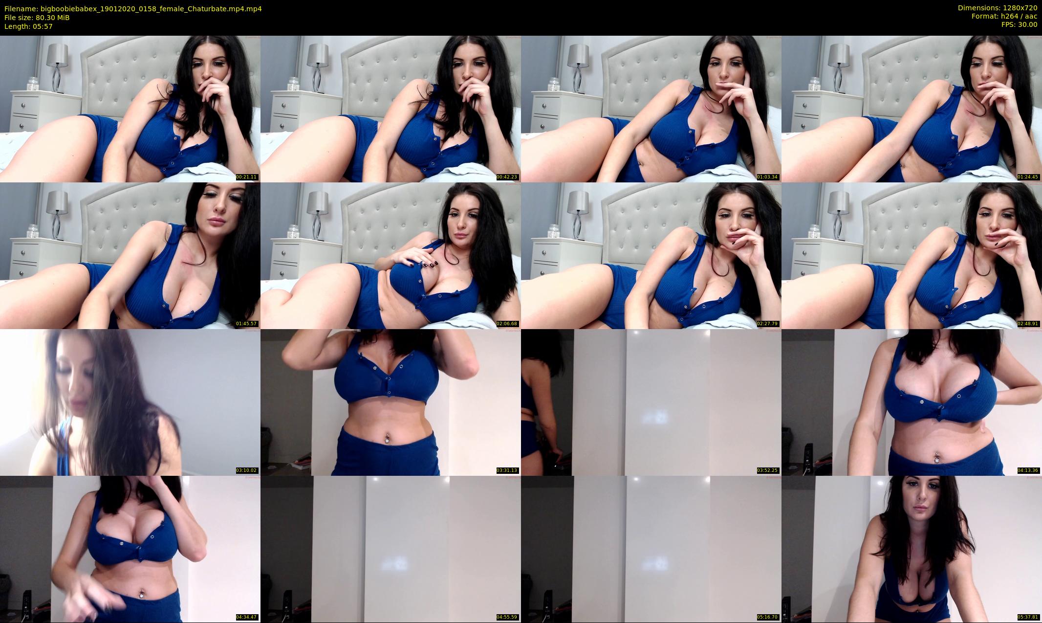 bigboobiebabex — 6 minute Chaturbate female cam show recording, 720p, Jan 19, 2020