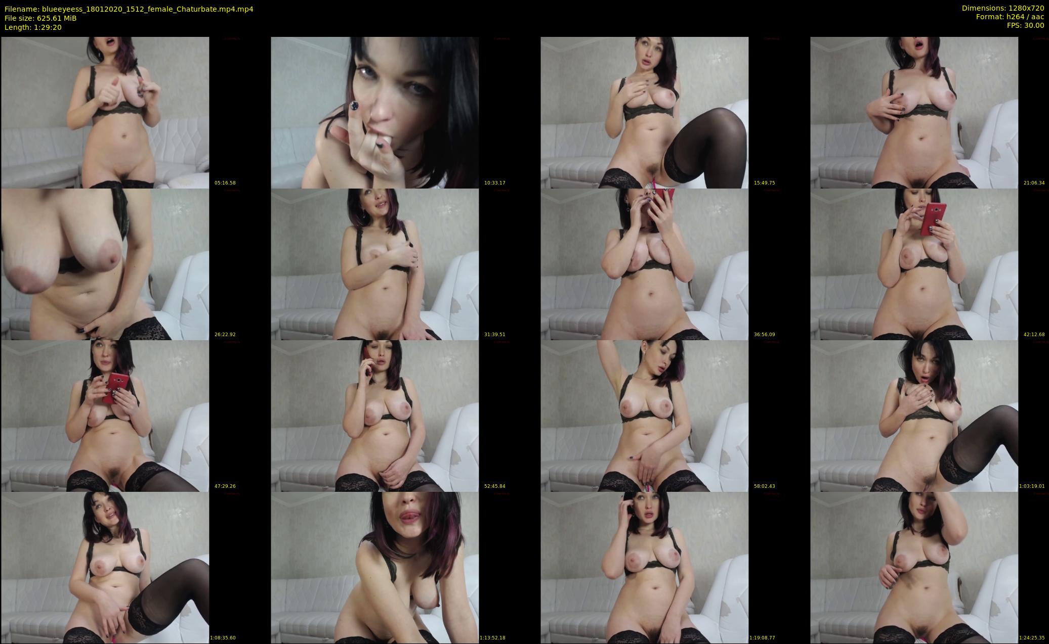 blueeyeess — 90 minute Chaturbate female cam show recording, 720p, Jan 18, 2020