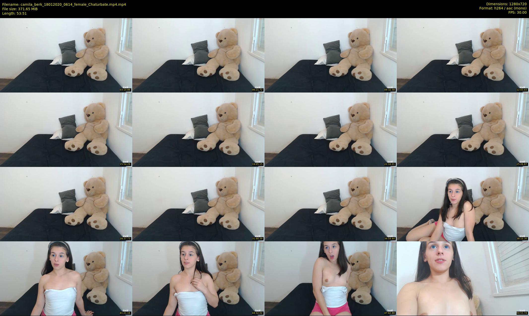 camila_berk — 54 minute Chaturbate female cam show recording, 720p, Jan 18, 2020