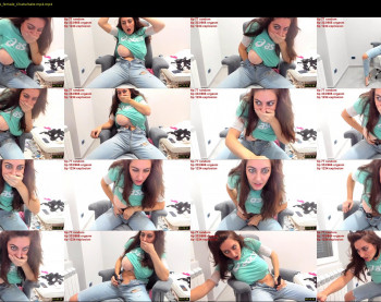 catty190 — 5 minute Chaturbate female cam show recording, 720p, Jan 18, 2020
