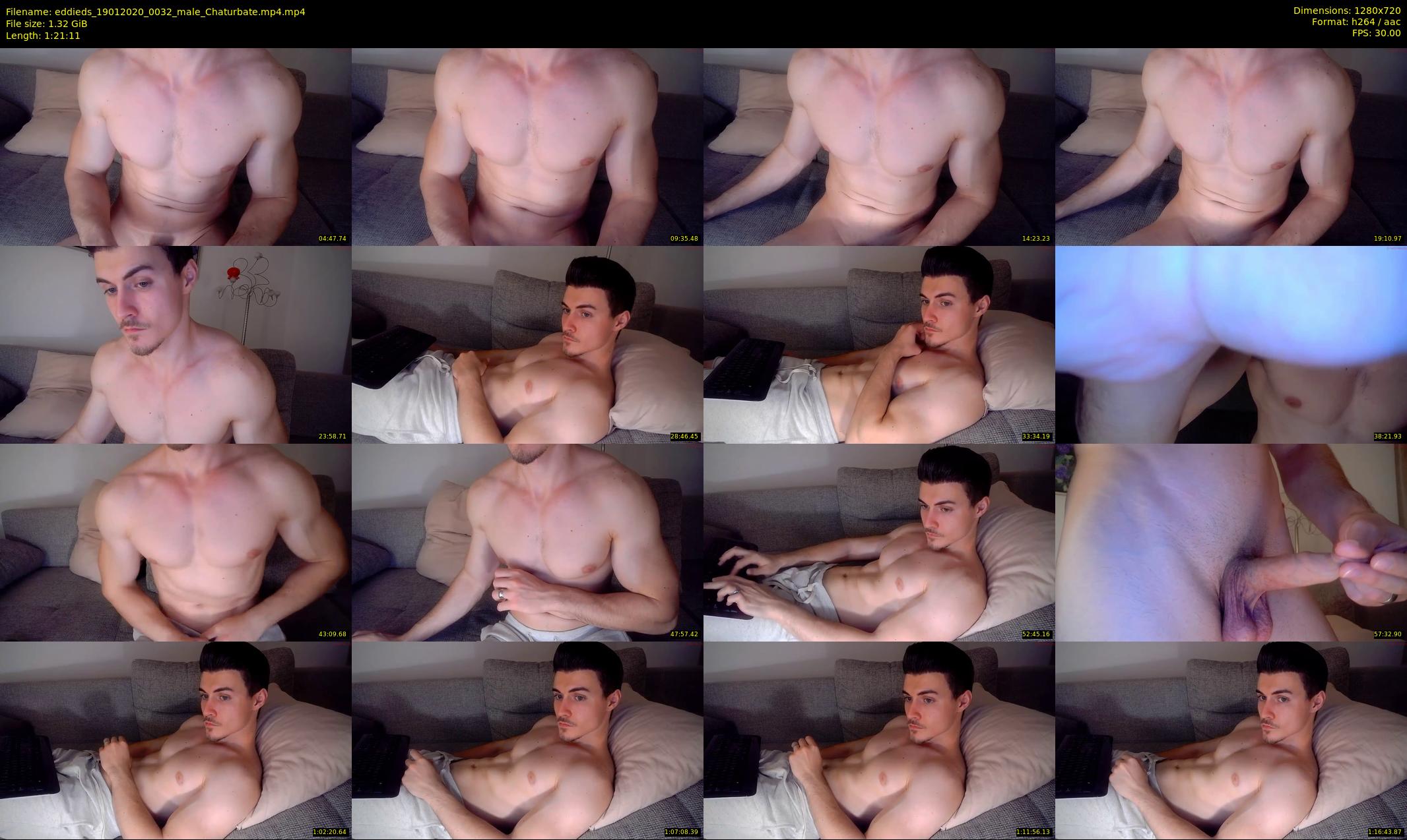 eddieds — 82 minute Chaturbate male cam show recording, 720p, Jan 19, 2020