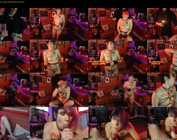 fatalgoth — 58 minute Chaturbate couple cam show recording, 1080p, Jan 18, 2020