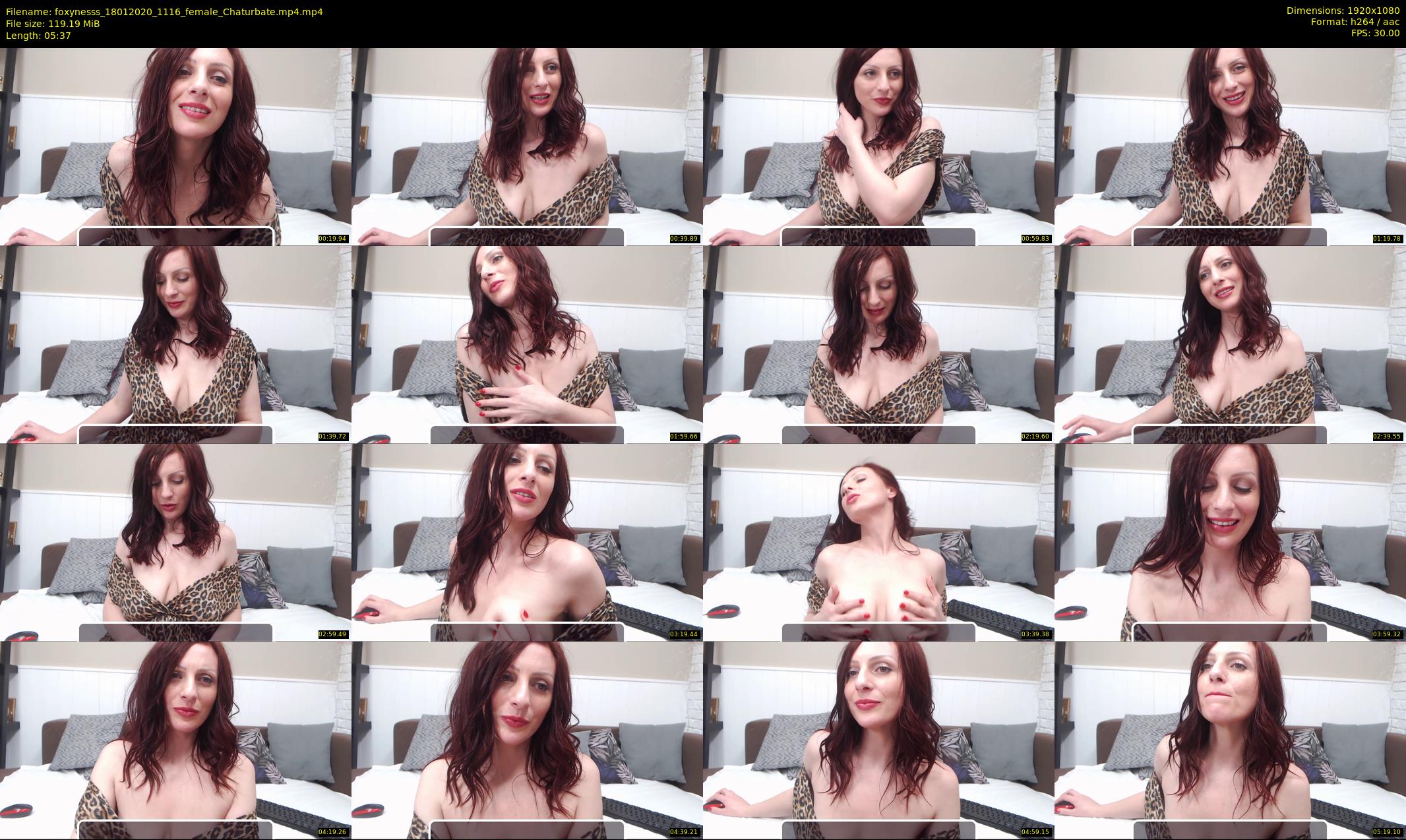 foxynesss — 6 minute Chaturbate female cam show recording, 1080p, Jan 18, 2020