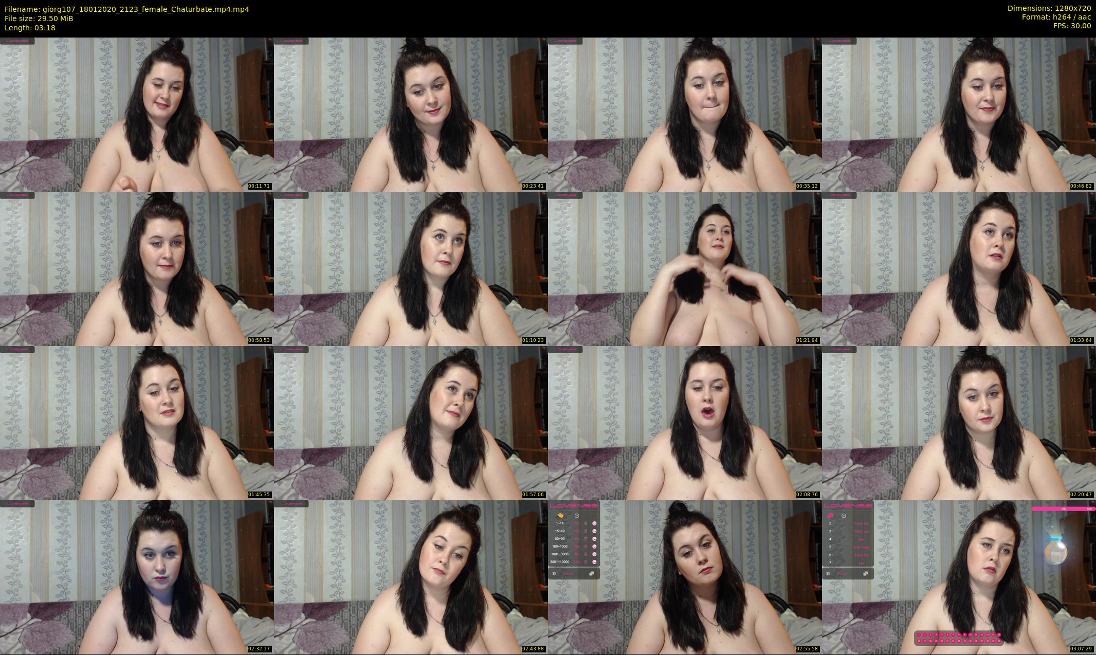 giorg107 — 4 minute Chaturbate couple cam show recording, 720p, Jan 18, 2020