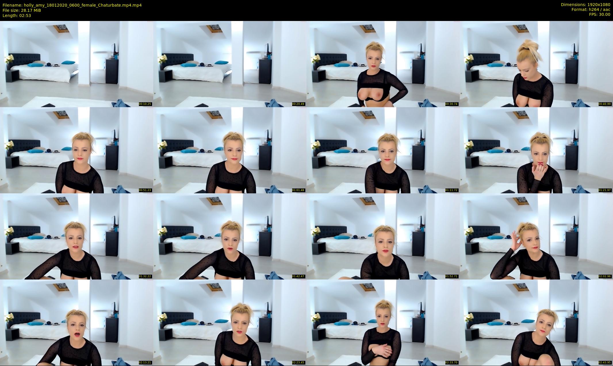 holly_amy — 3 minute Chaturbate couple cam show recording, 1080p, Jan 18, 2020