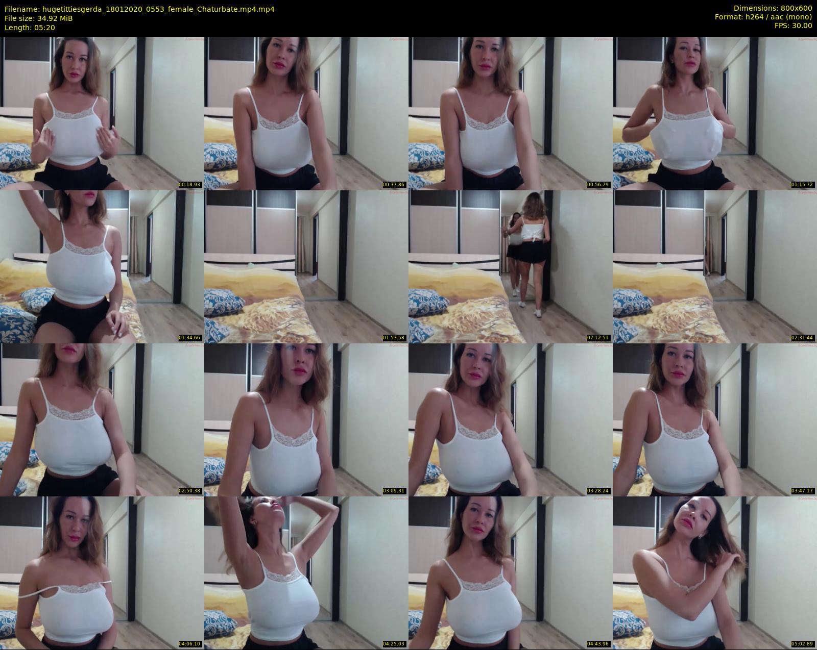 hugetittiesgerda — 6 minute Chaturbate female cam show recording, 480p, Jan 18, 2020