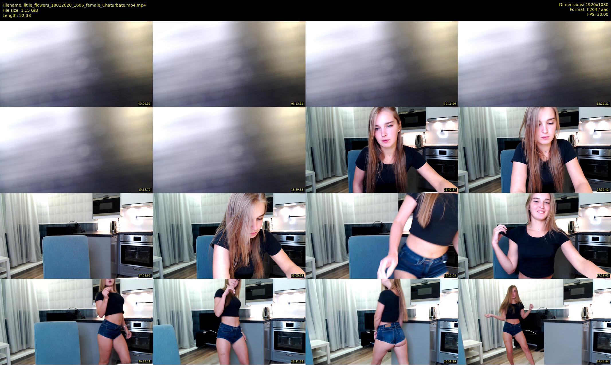 litlle_flowers — 53 minute Chaturbate female cam show recording, 1080p, Jan 18, 2020