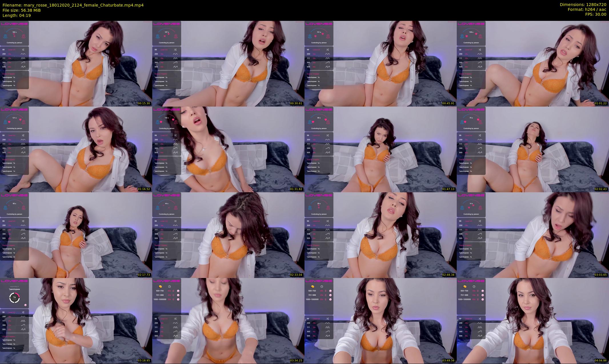 mary_rosse — 5 minute Chaturbate couple cam show recording, 720p, Jan 18, 2020