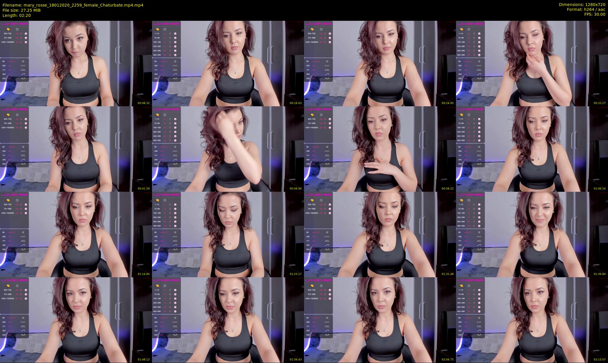 mary_rosse — 3 minute Chaturbate couple cam show recording, 720p, Jan 18, 2020