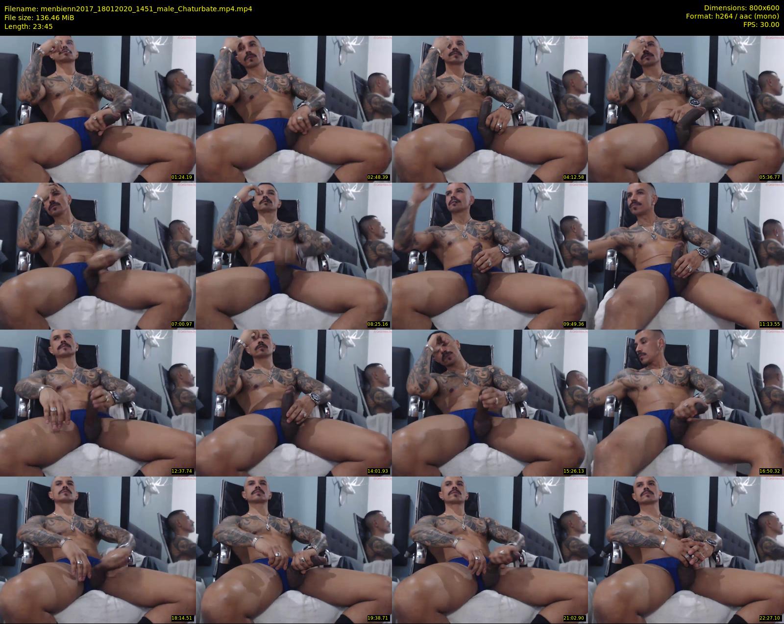 menbienn2017 — 24 minute Chaturbate male cam show recording, 480p, Jan 18, 2020