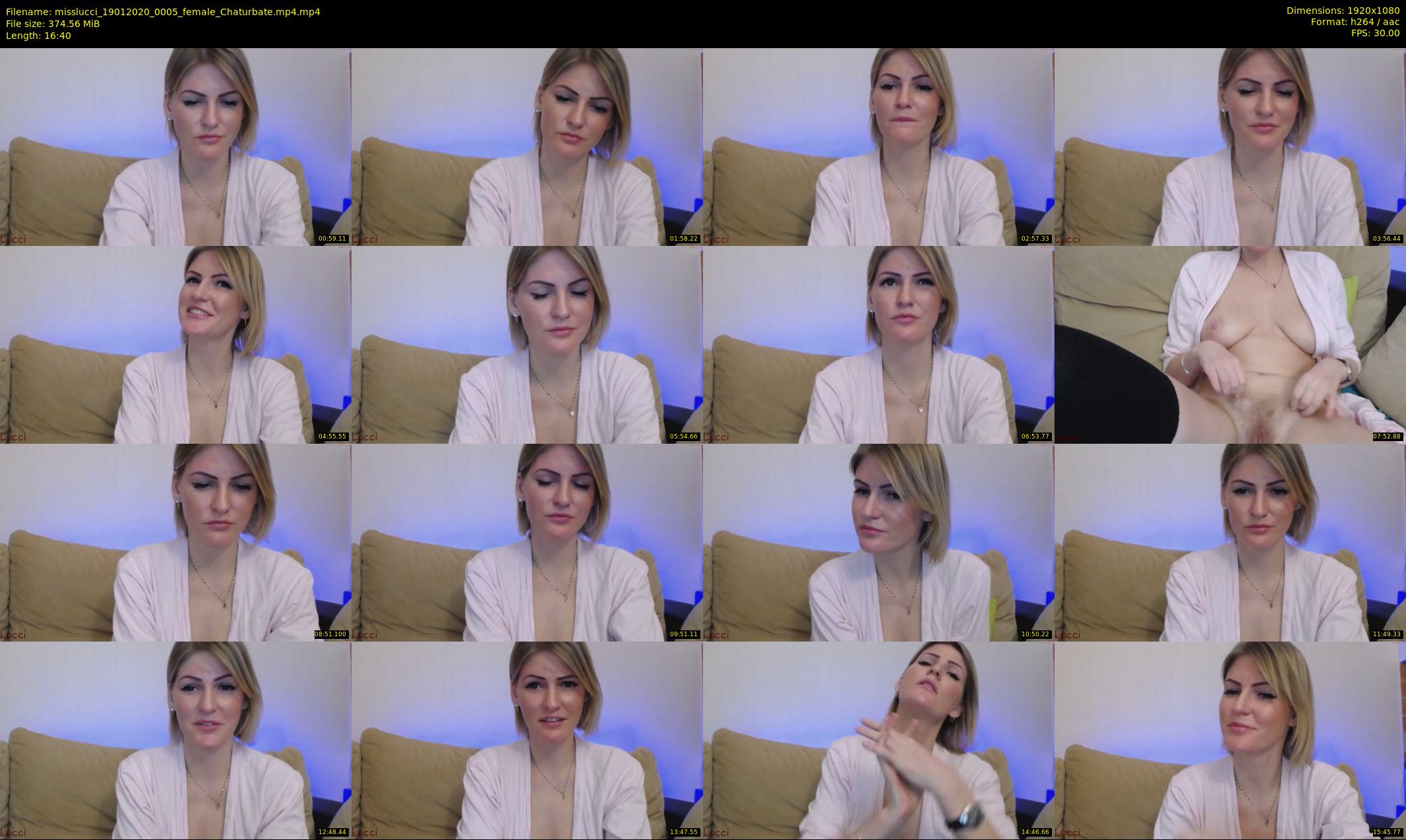 misslucci — 17 minute Chaturbate female cam show recording, 1080p, Jan 19, 2020