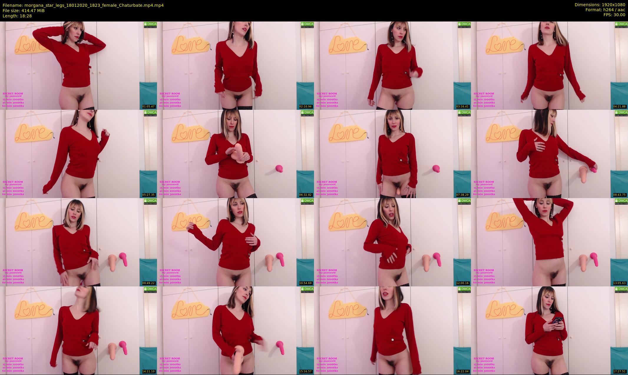 morgana_star_legs — 19 minute Chaturbate female cam show recording, 1080p, Jan 18, 2020