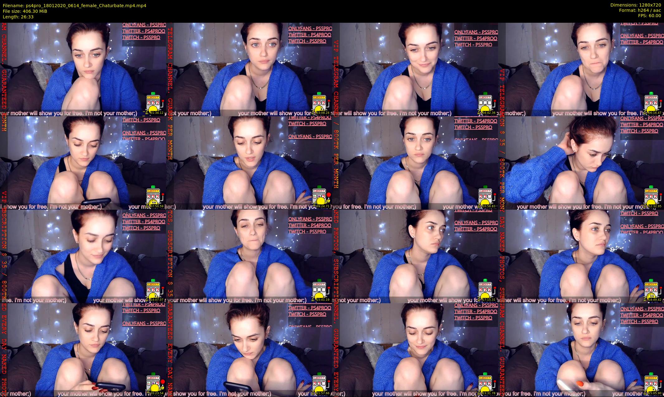 ps4pro — 27 minute Chaturbate female cam show recording, 720p, Jan 18, 2020