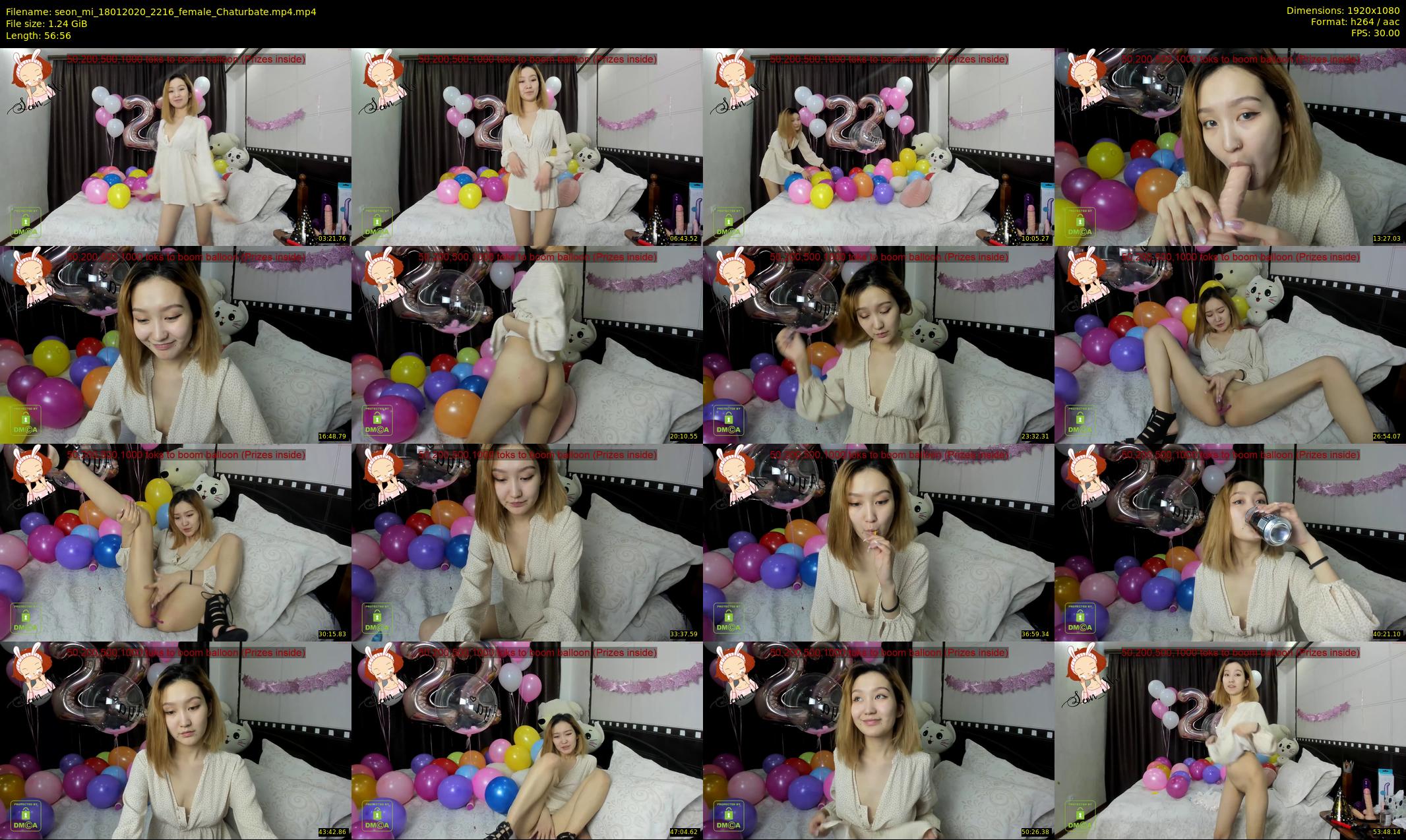 seon_mi — 57 minute Chaturbate female cam show recording, 1080p, Jan 18, 2020