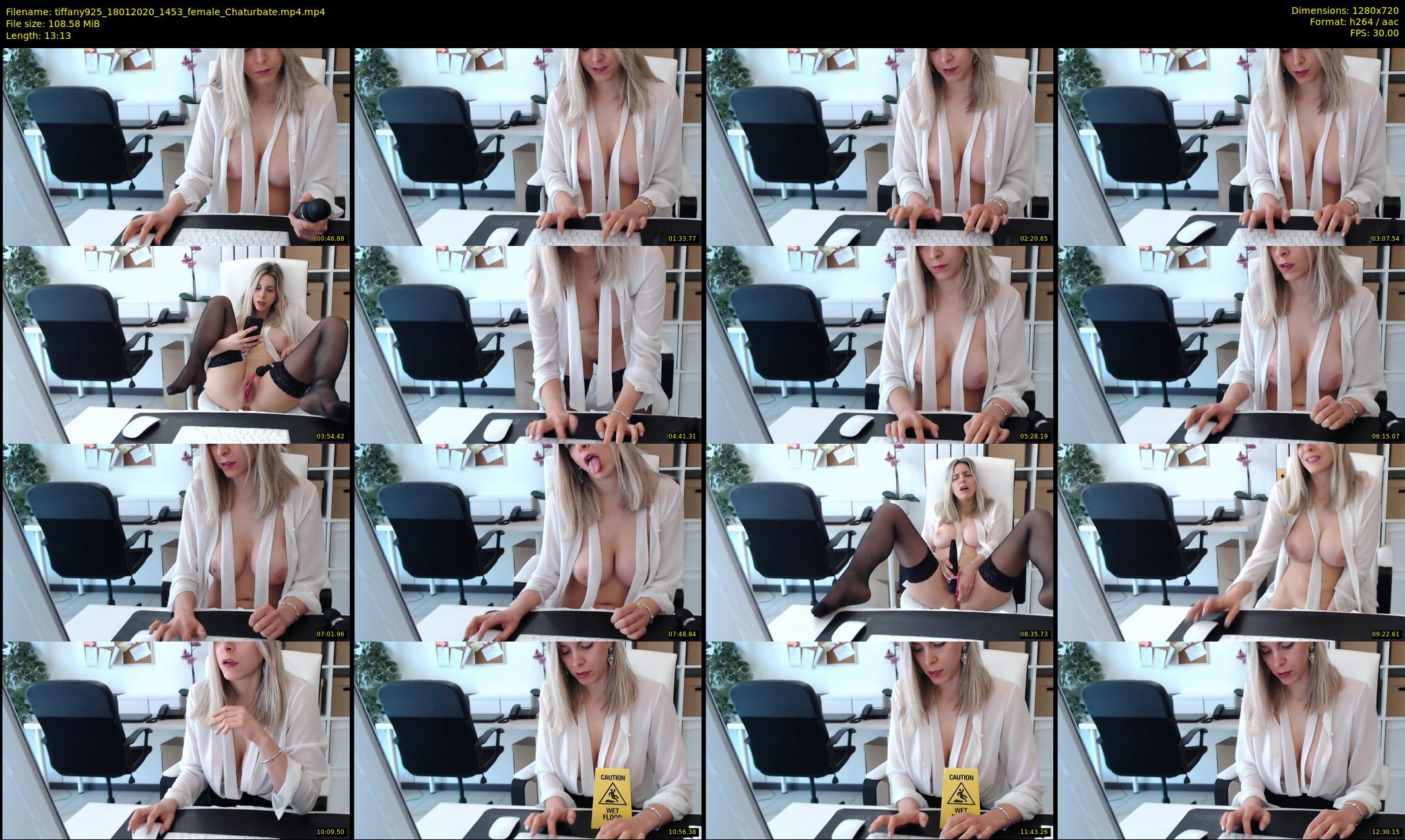 tiffany925 — 14 minute Chaturbate female cam show recording, 720p, Jan 18, 2020