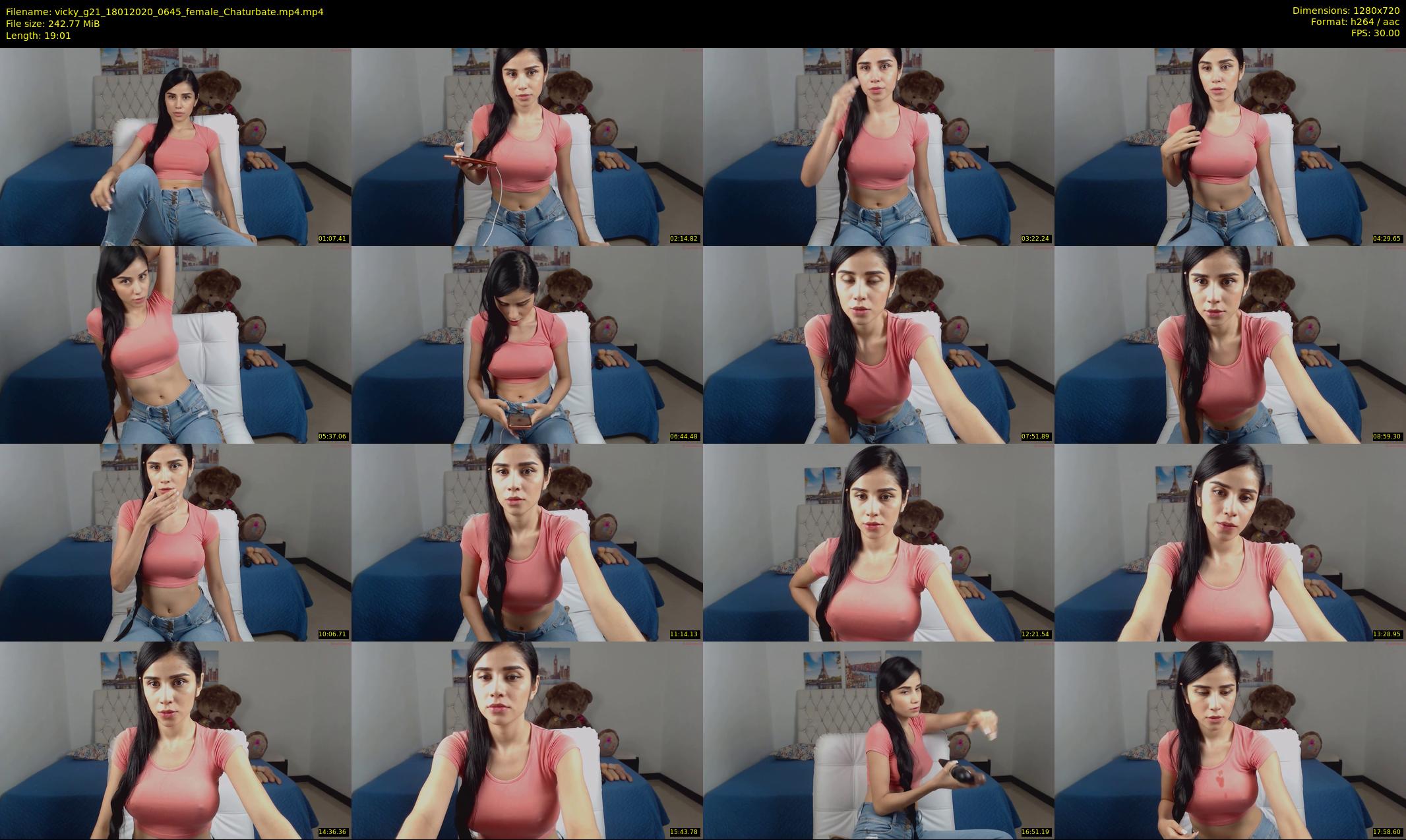 vicky_g21 — 20 minute Chaturbate female cam show recording, 720p, Jan 18, 2020