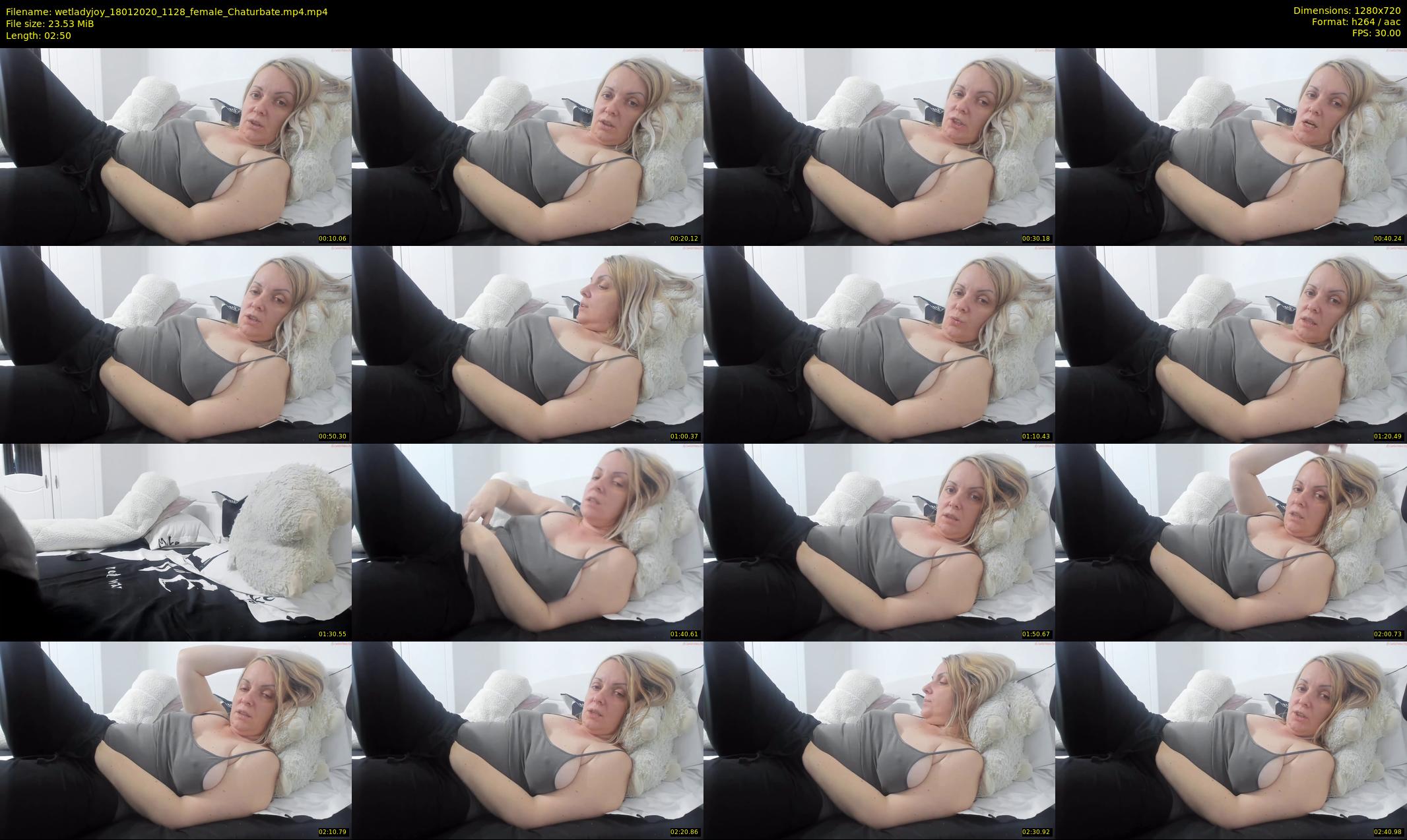 wetladyjoy — 3 minute Chaturbate female cam show recording, 720p, Jan 18, 2020