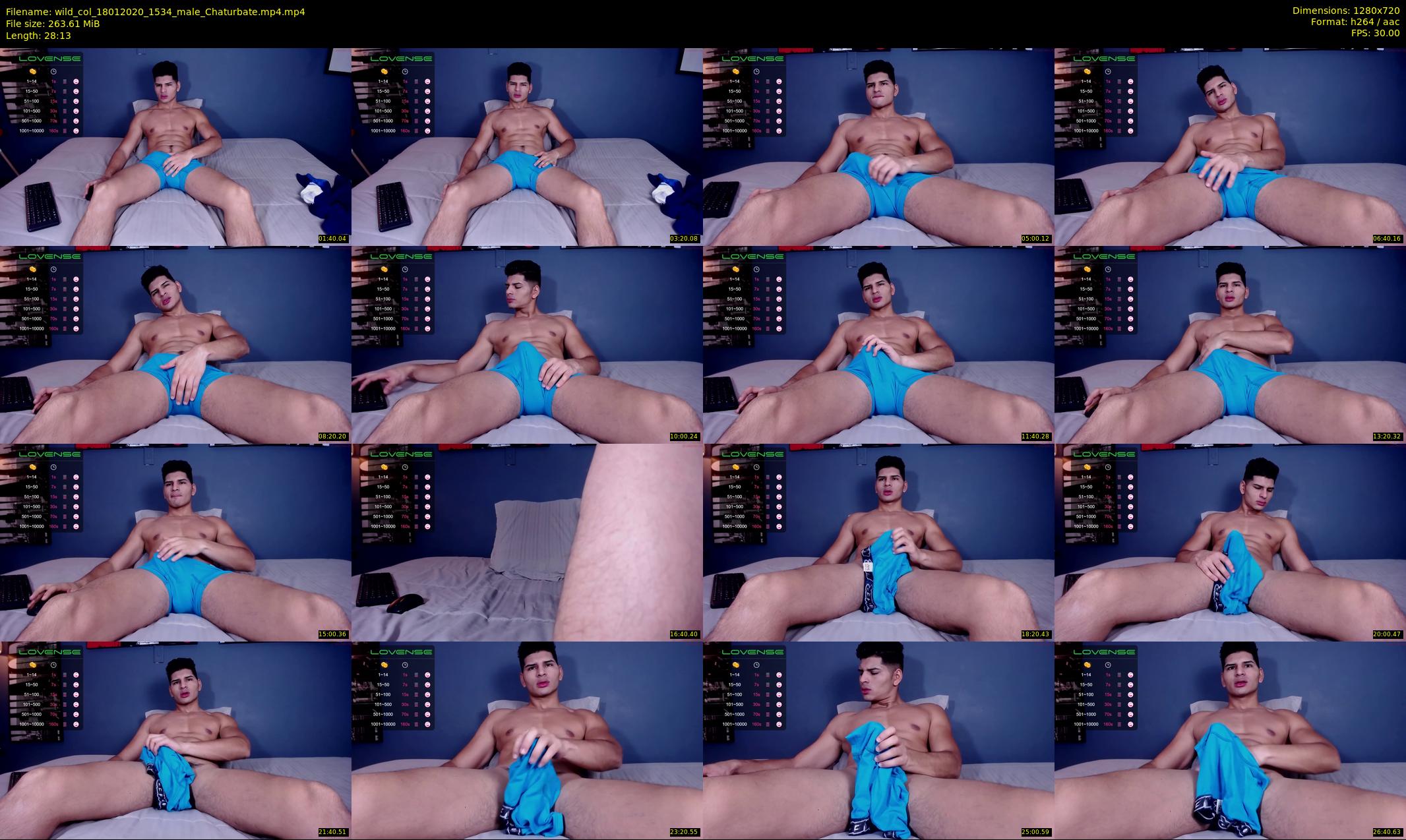wild_col — 29 minute Chaturbate male cam show recording, 720p, Jan 18, 2020