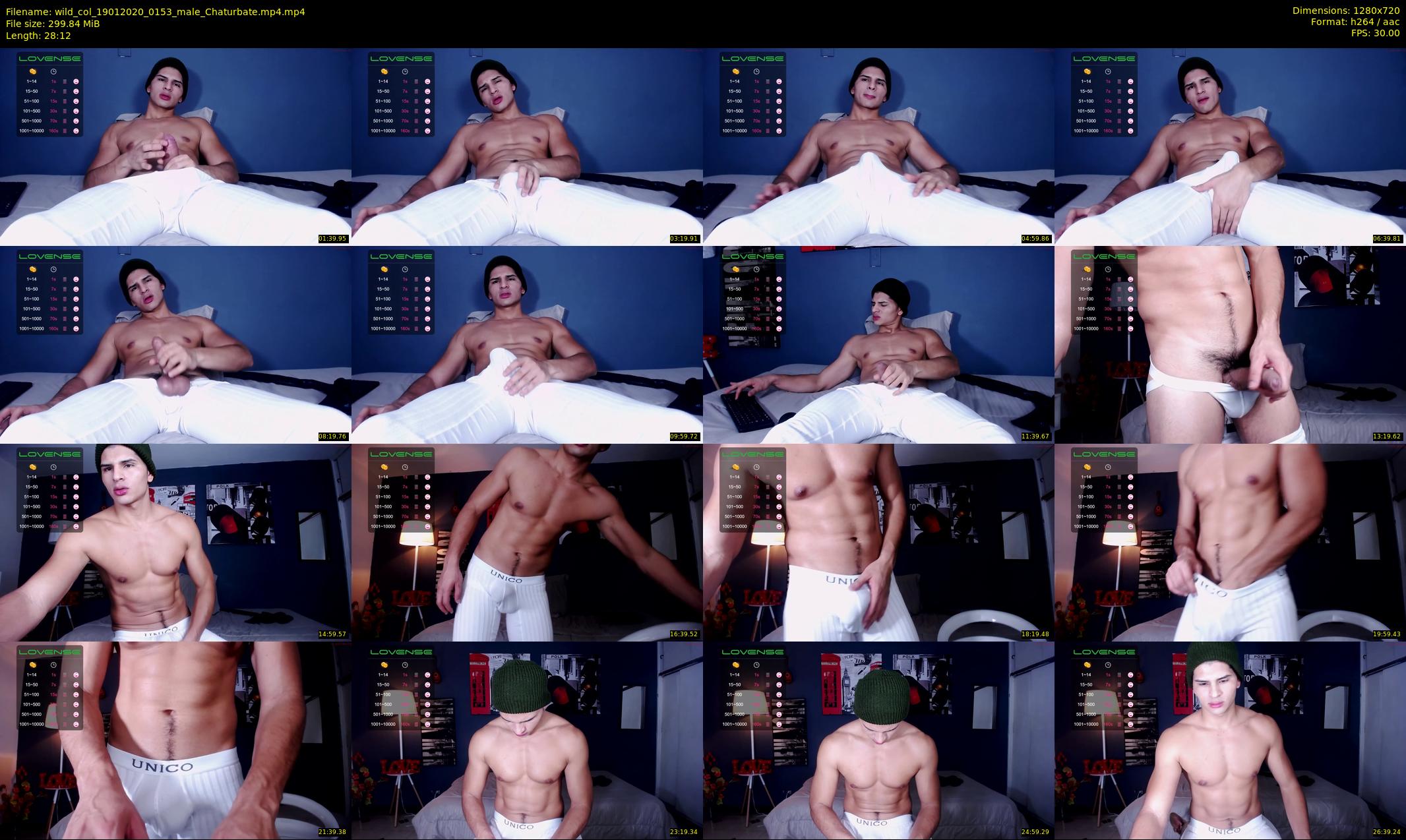 wild_col — 29 minute Chaturbate male cam show recording, 720p, Jan 19, 2020