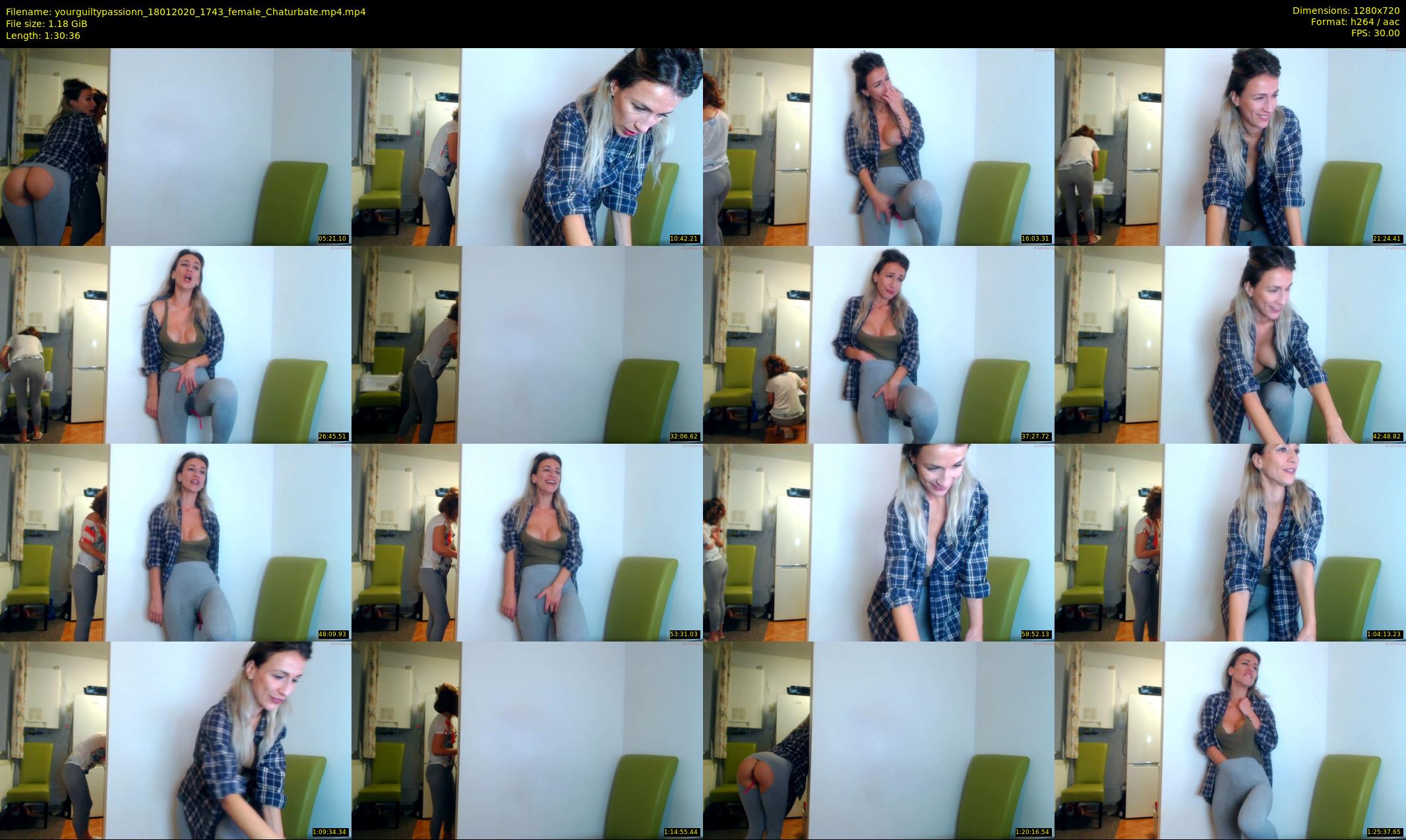 yourguiltypassionn — 91 minute Chaturbate female cam show recording, 720p, Jan 18, 2020
