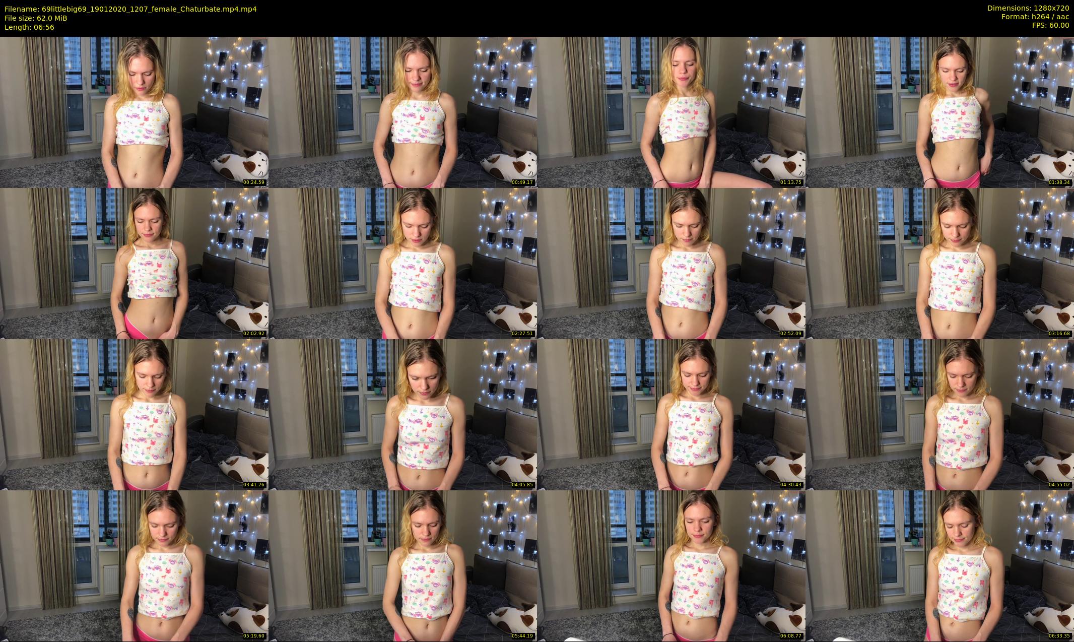 69littlebig69 — 7 minute Chaturbate couple cam show recording, 720p, Jan 19, 2020