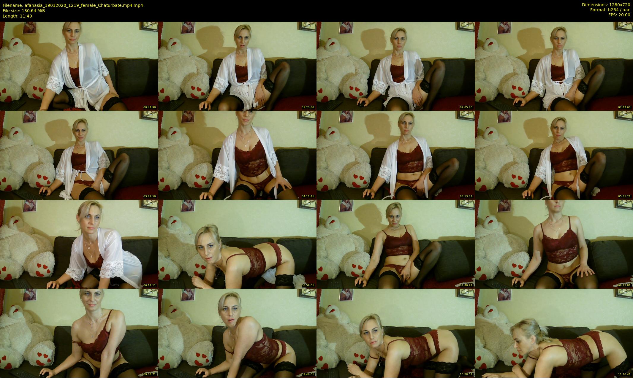 afanasia — 12 minute Chaturbate female cam show recording, 720p, Jan 19, 2020
