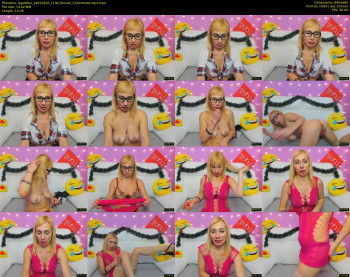 agatafox — 14 minute Chaturbate female cam show recording, 480p, Jan 19, 2020
