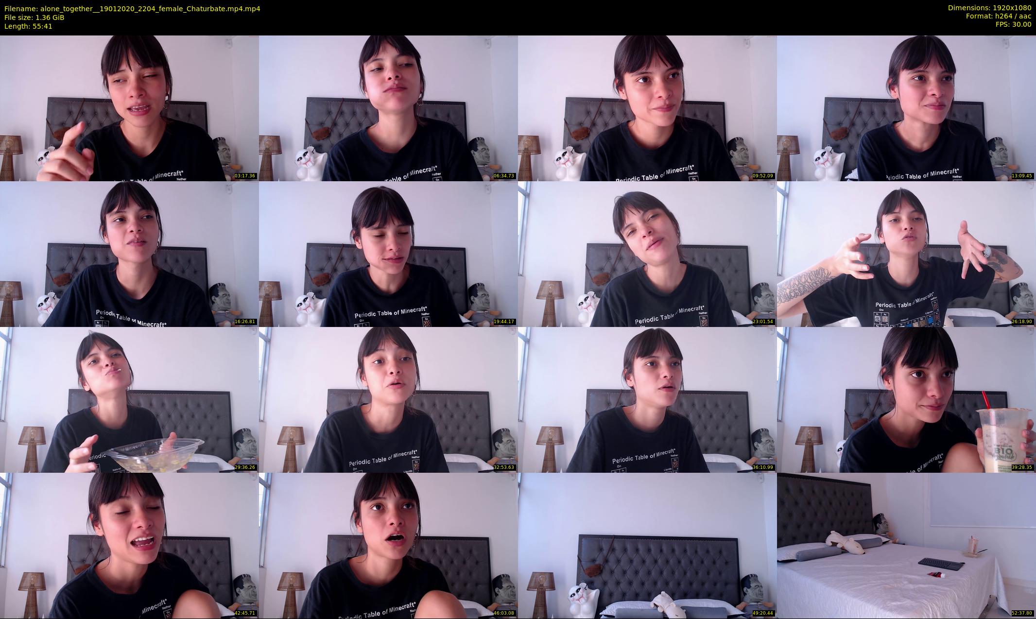 alone_together_ — 56 minute Chaturbate female cam show recording, 1080p, Jan 19, 2020