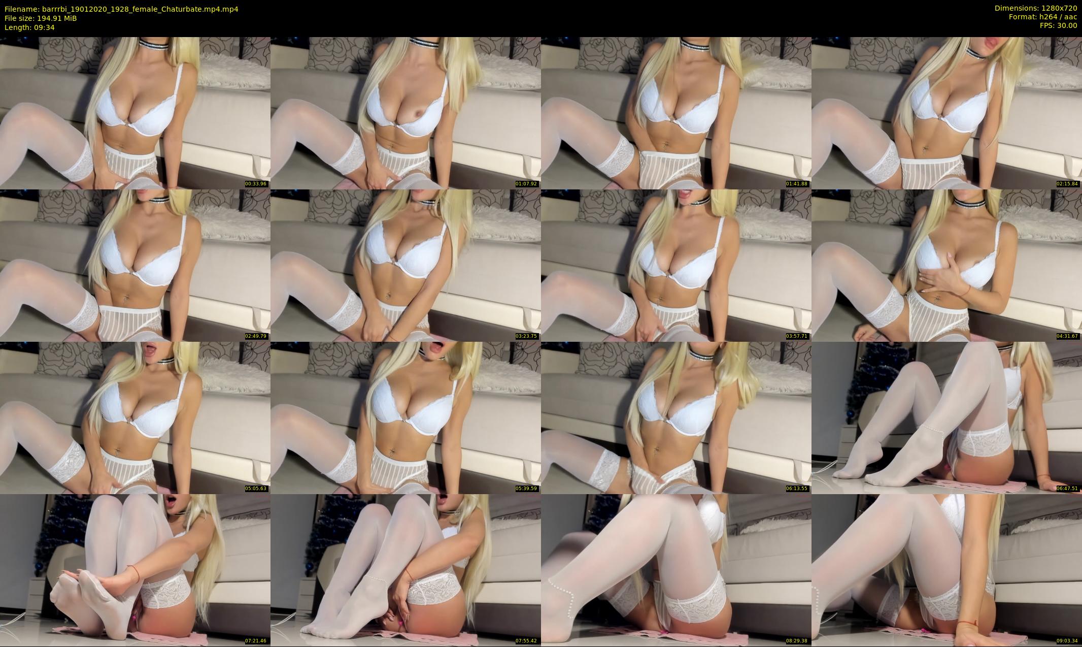 barrrbi — 10 minute Chaturbate female cam show recording, 720p, Jan 19, 2020