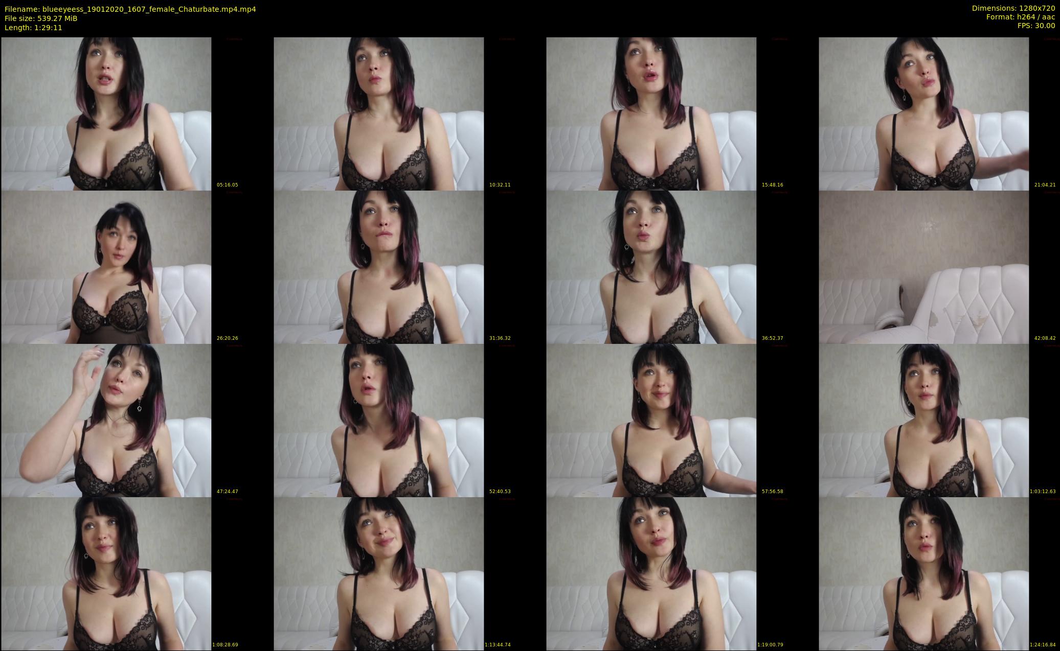 blueeyeess — 90 minute Chaturbate female cam show recording, 720p, Jan 19, 2020