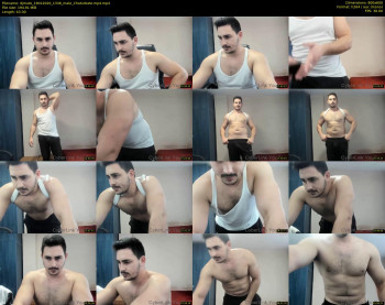 djmute — 44 minute Chaturbate male cam show recording, 480p, Jan 19, 2020