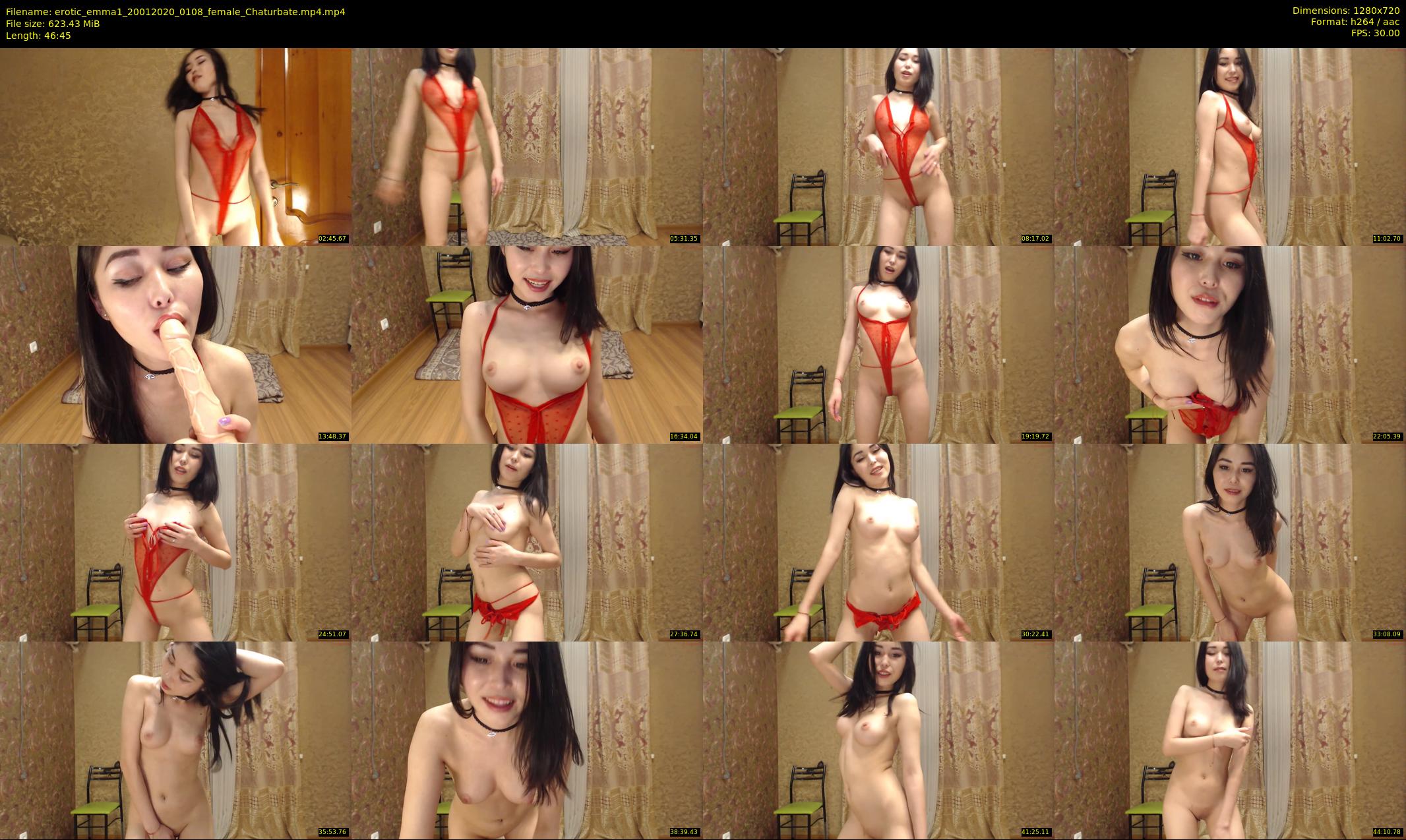 erotic_emma1 — 47 minute Chaturbate female cam show recording, 720p, Jan 20, 2020