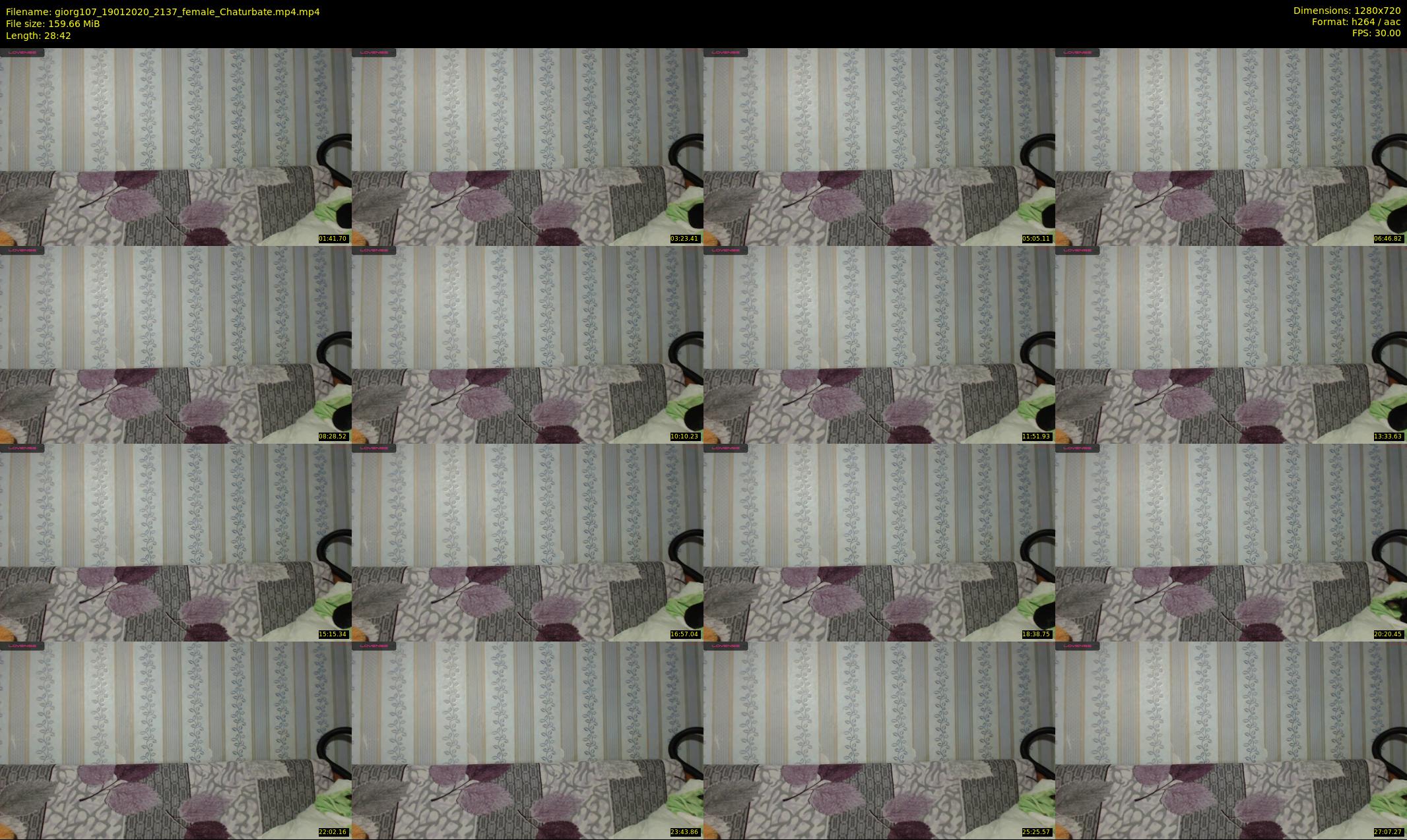 giorg107 — 29 minute Chaturbate couple cam show recording, 720p, Jan 19, 2020