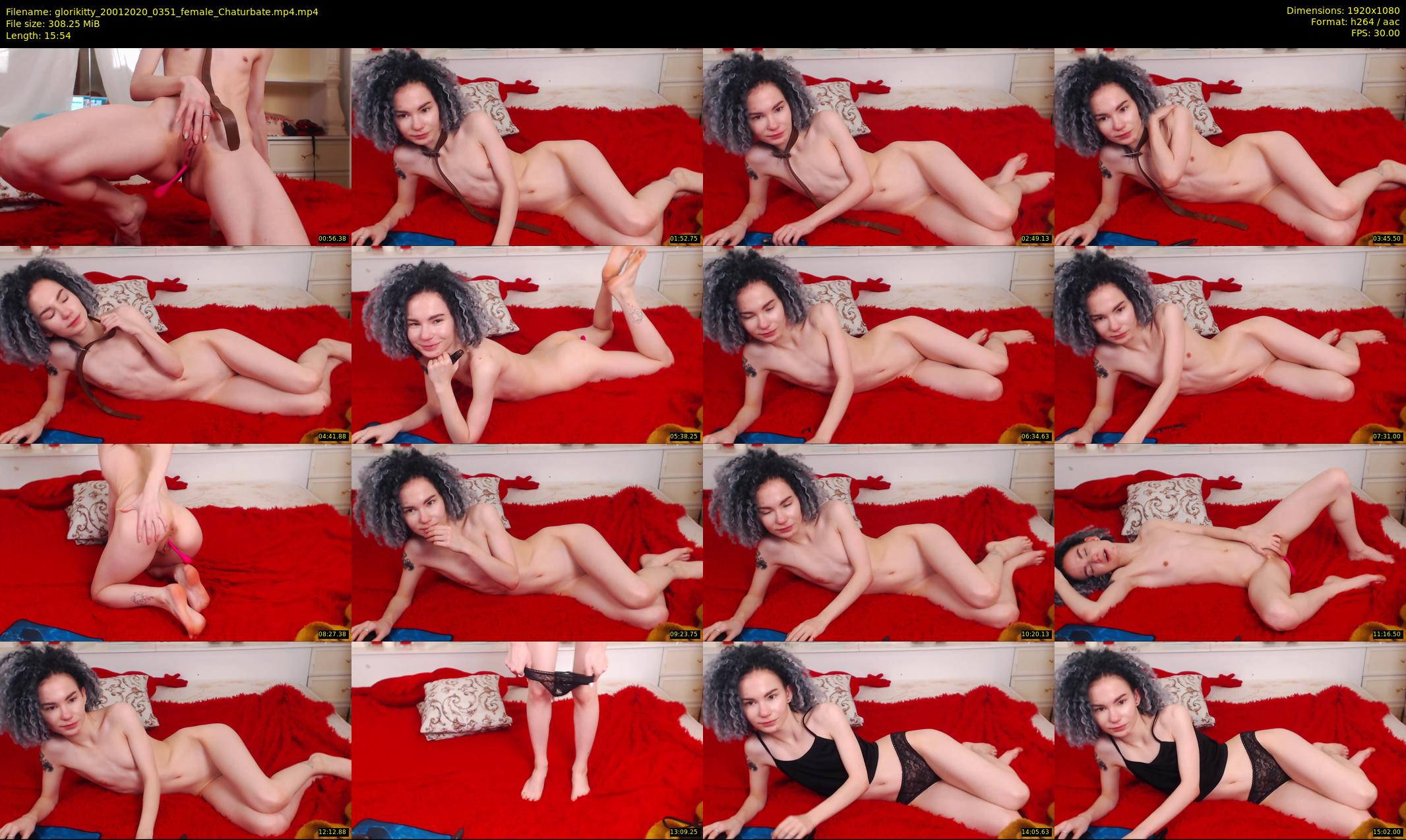 glorikitty — 16 minute Chaturbate female cam show recording, 1080p, Jan 20, 2020