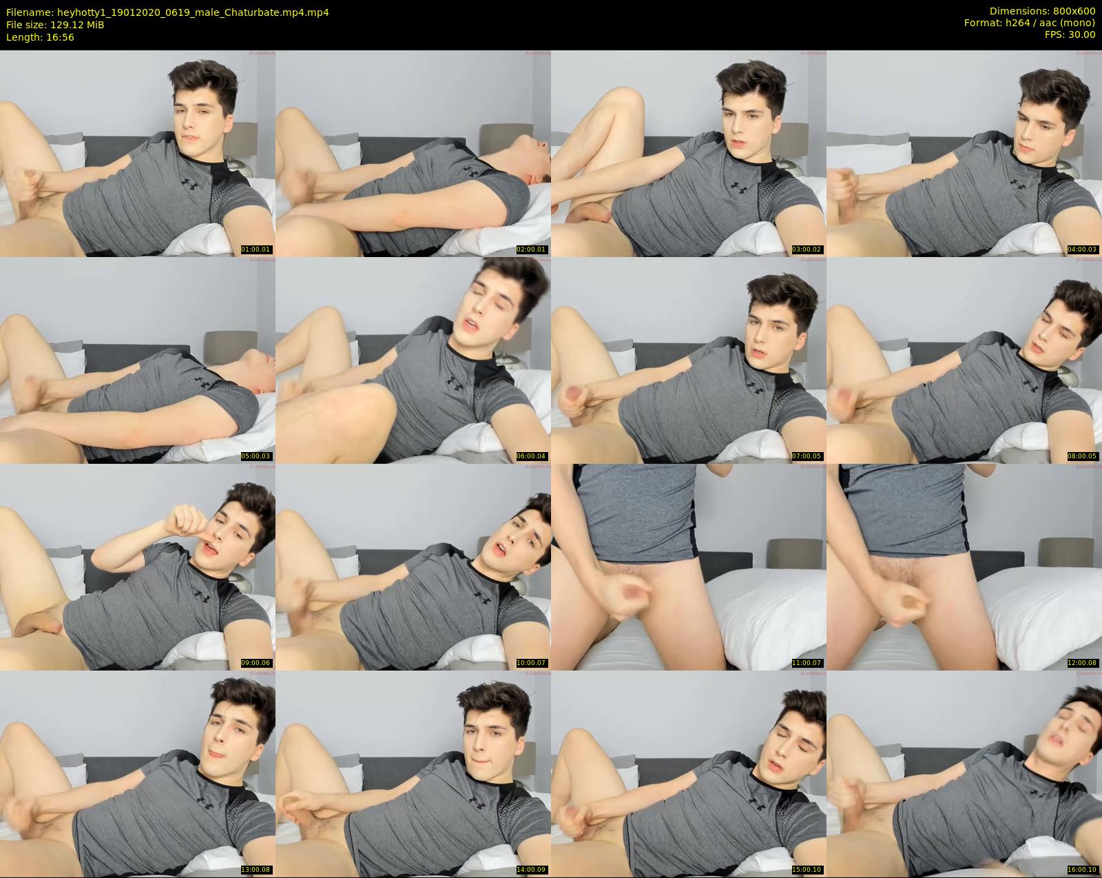 heyhotty1 — 17 minute Chaturbate male cam show recording, 480p, Jan 19, 2020