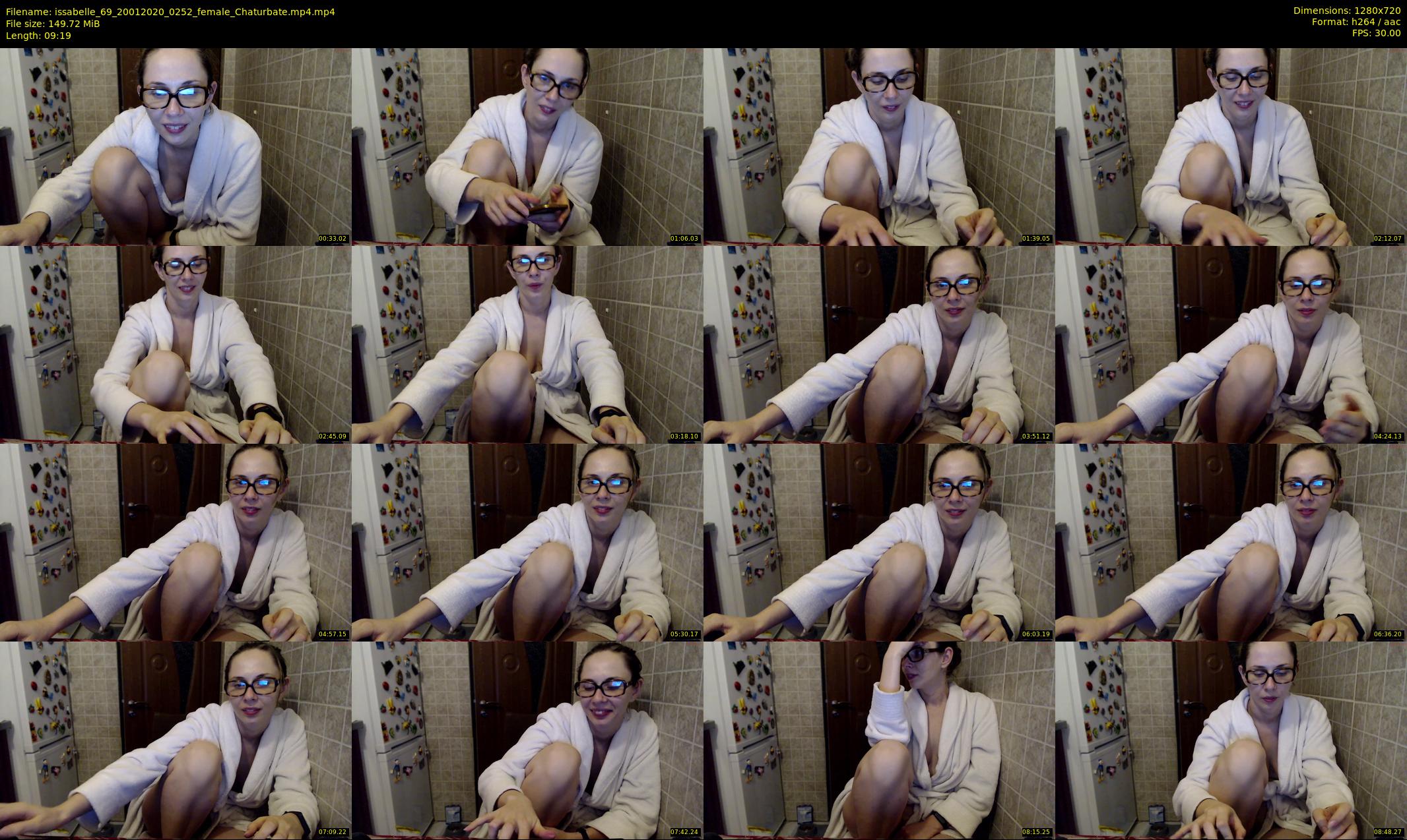 issabelle_69 — 10 minute Chaturbate couple cam show recording, 720p, Jan 20, 2020