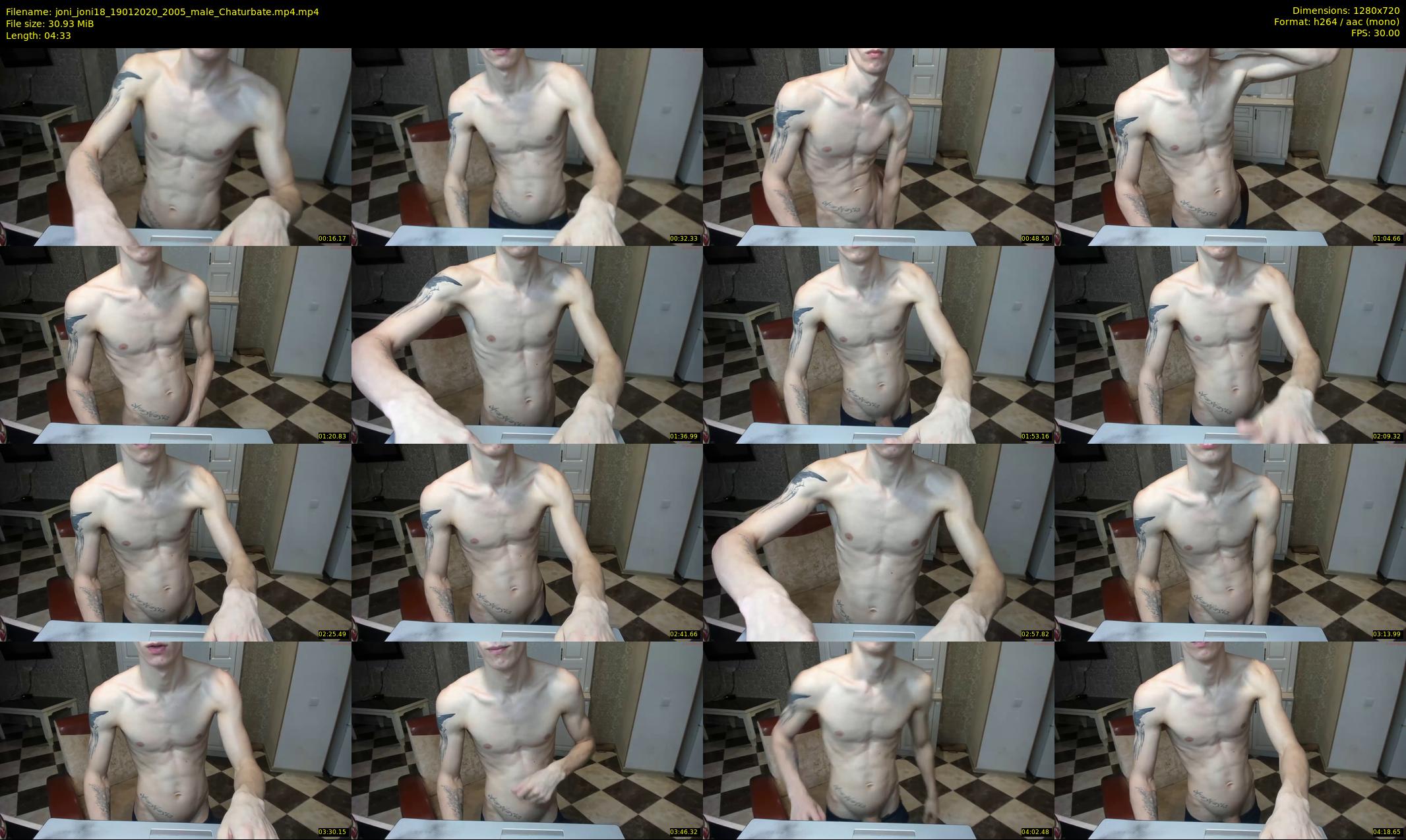 joni_joni18 — 5 minute Chaturbate male cam show recording, 720p, Jan 19, 2020