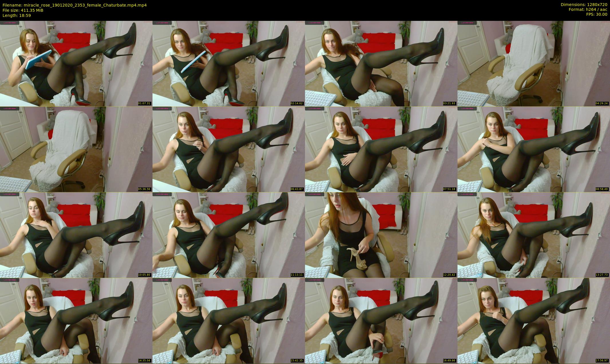 miracle_rose — 19 minute Chaturbate female cam show recording, 720p, Jan 19, 2020