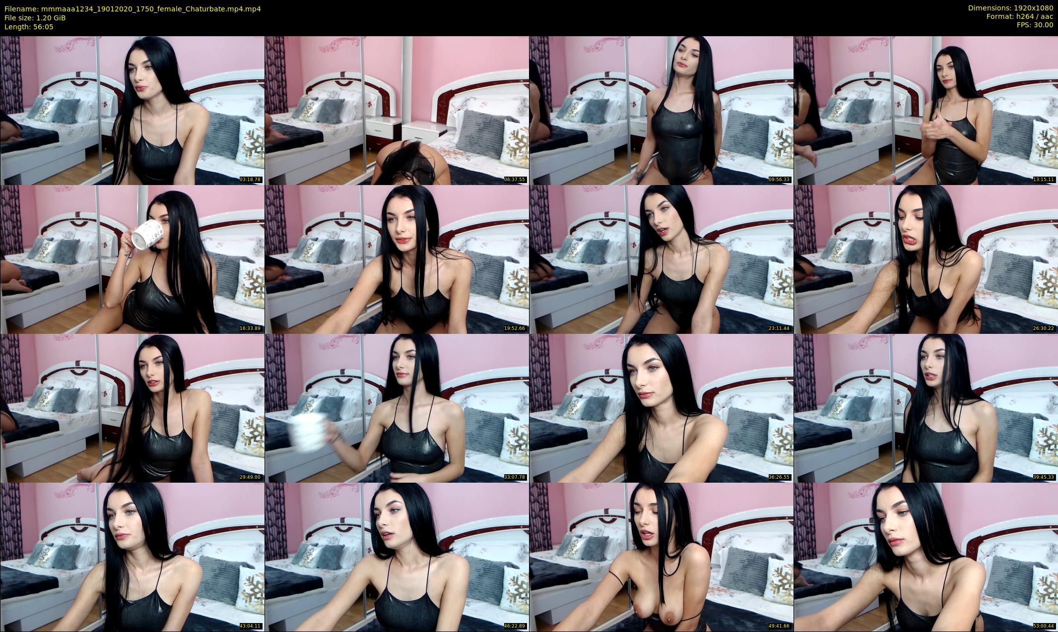 mmmaaa1234 — 57 minute Chaturbate female cam show recording, 1080p, Jan 19, 2020