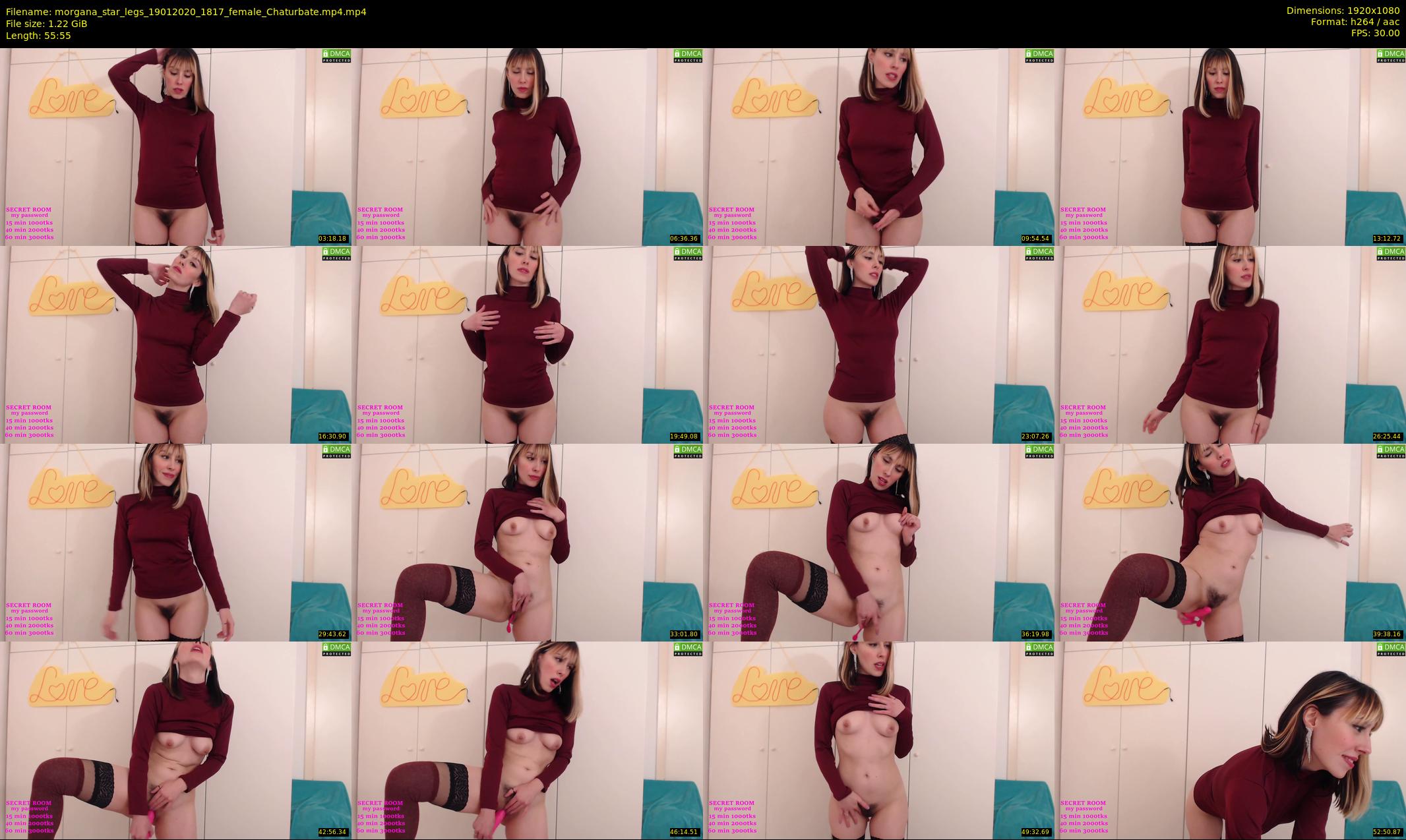 morgana_star_legs — 56 minute Chaturbate female cam show recording, 1080p, Jan 19, 2020