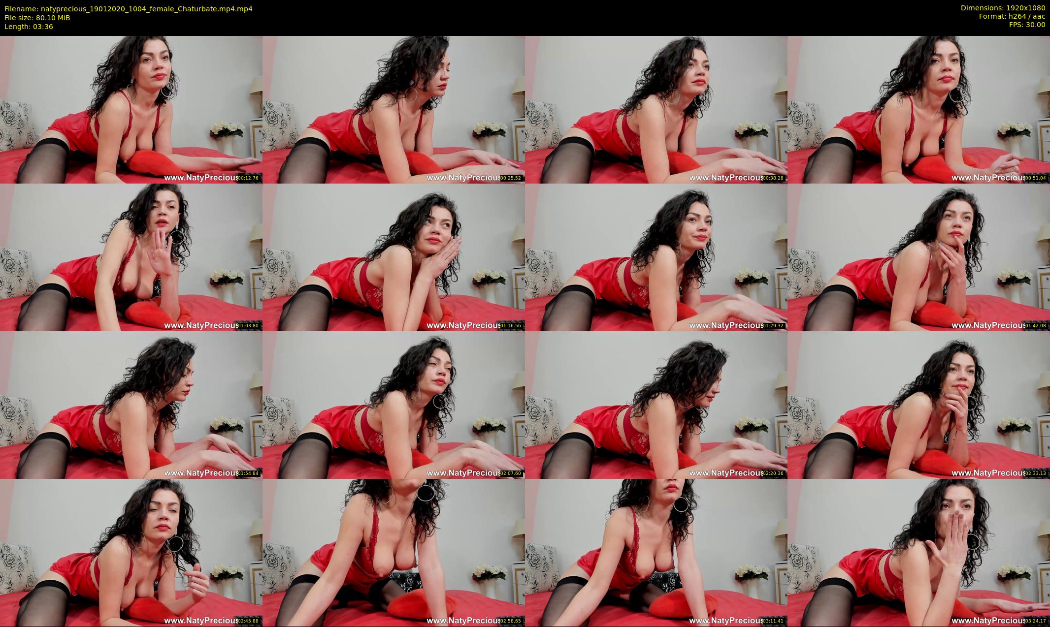 natyprecious — 4 minute Chaturbate female cam show recording, 1080p, Jan 19, 2020