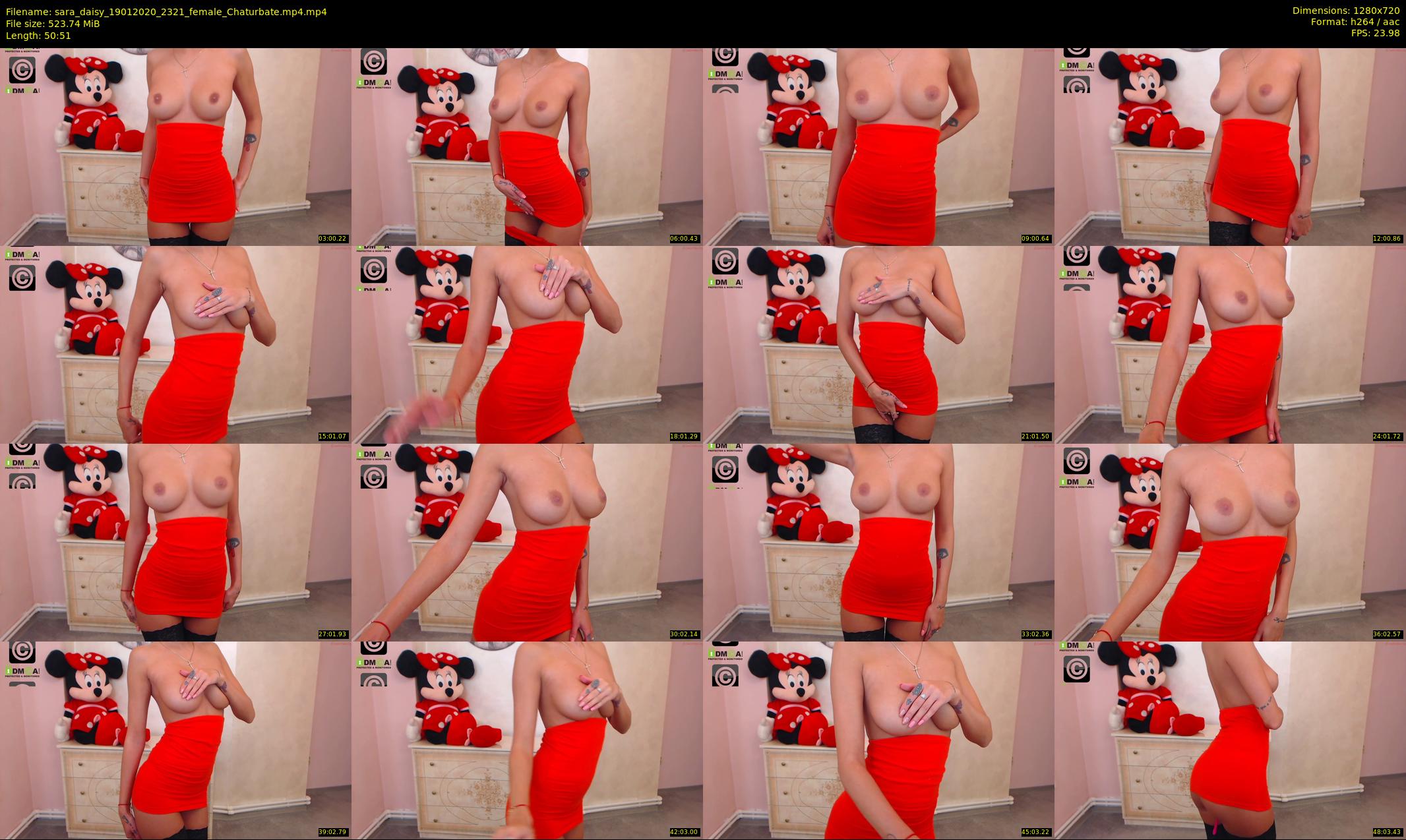 sara_daisy — 51 minute Chaturbate female cam show recording, 720p, Jan 19, 2020