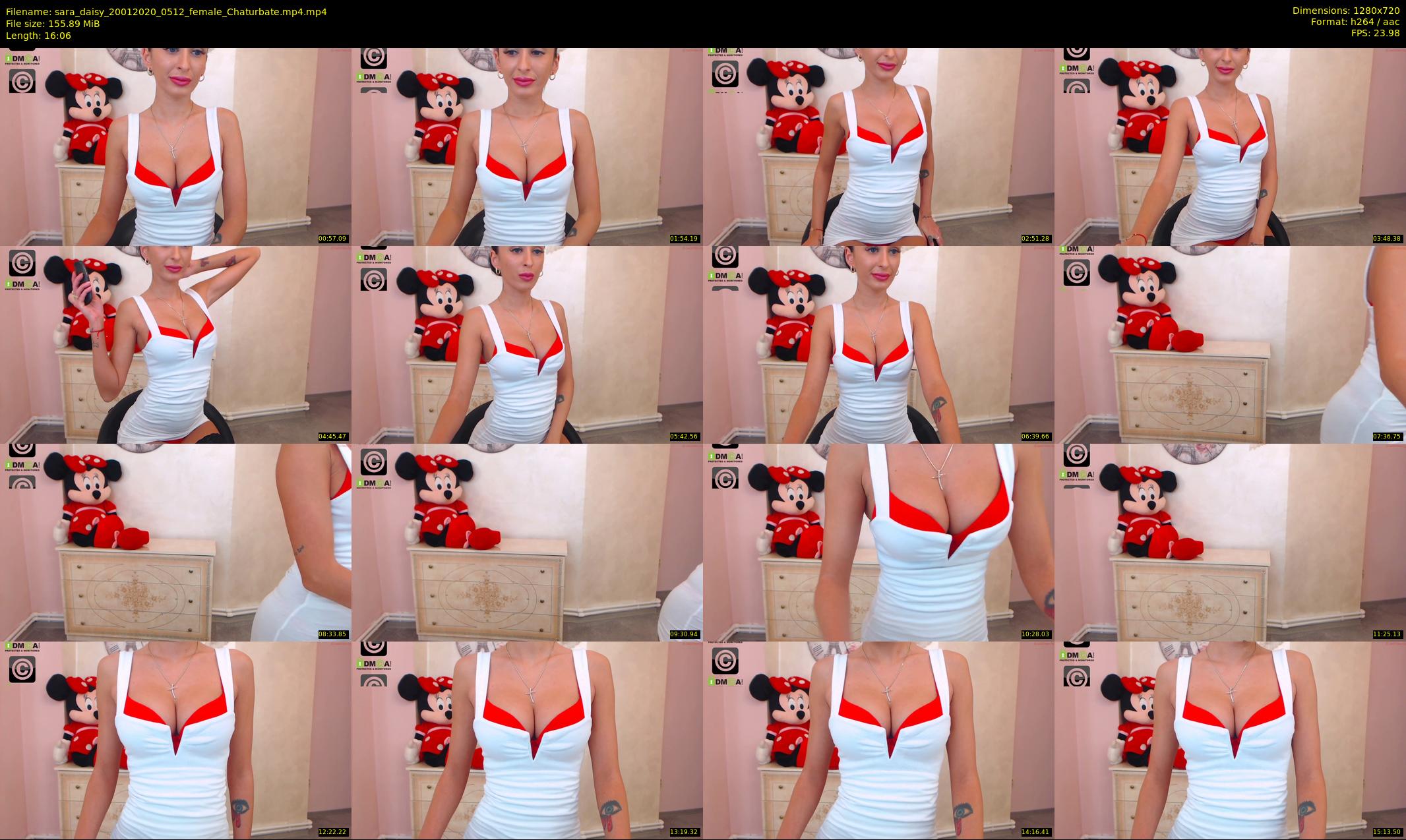sara_daisy — 17 minute Chaturbate female cam show recording, 720p, Jan 20, 2020