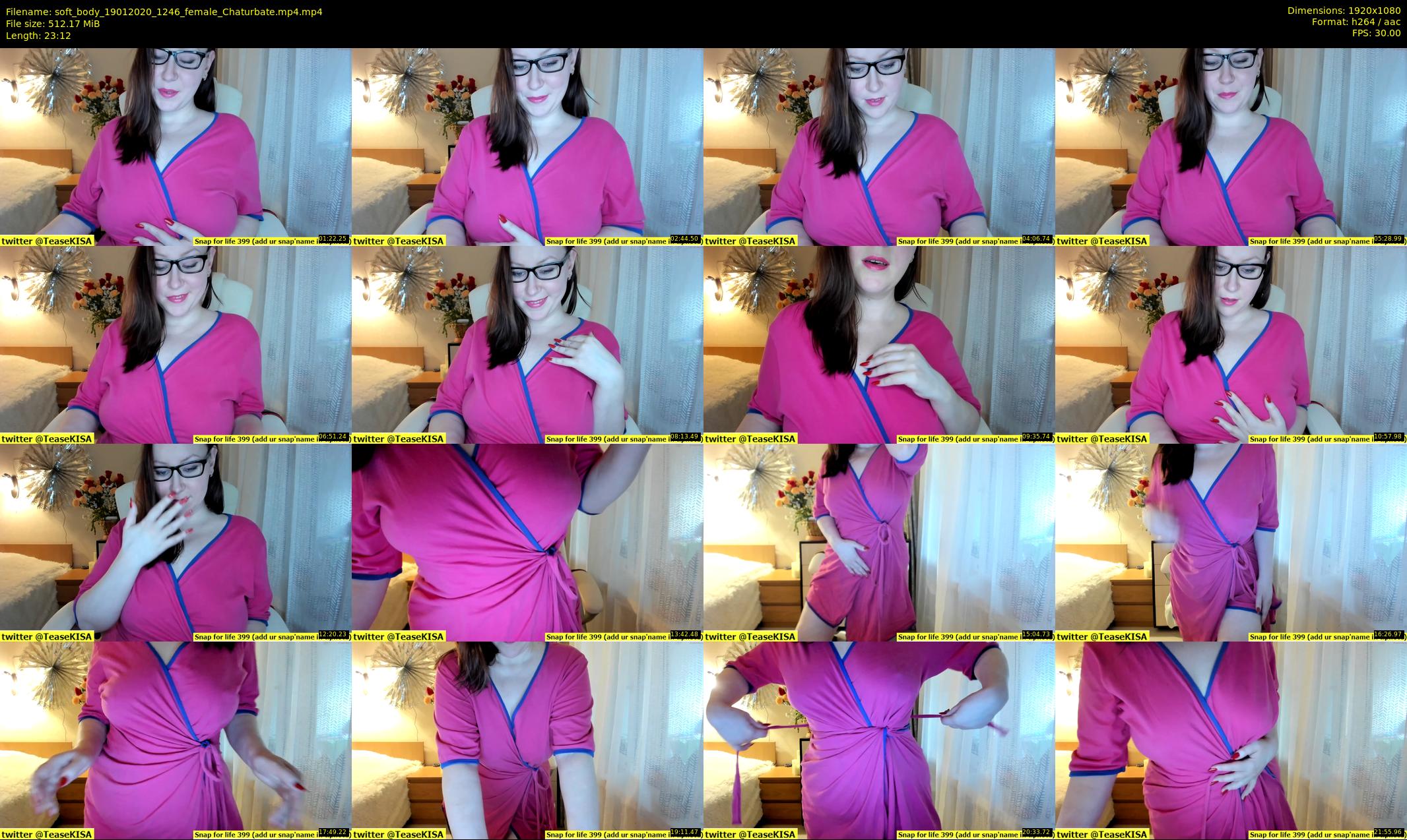 soft_body — 24 minute Chaturbate female cam show recording, 1080p, Jan 19, 2020